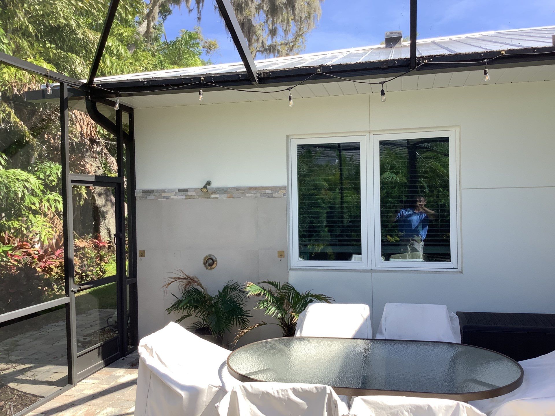 Gutter guards installation combined with gutter cleaning in Sarasota, FL by Gutter Professors