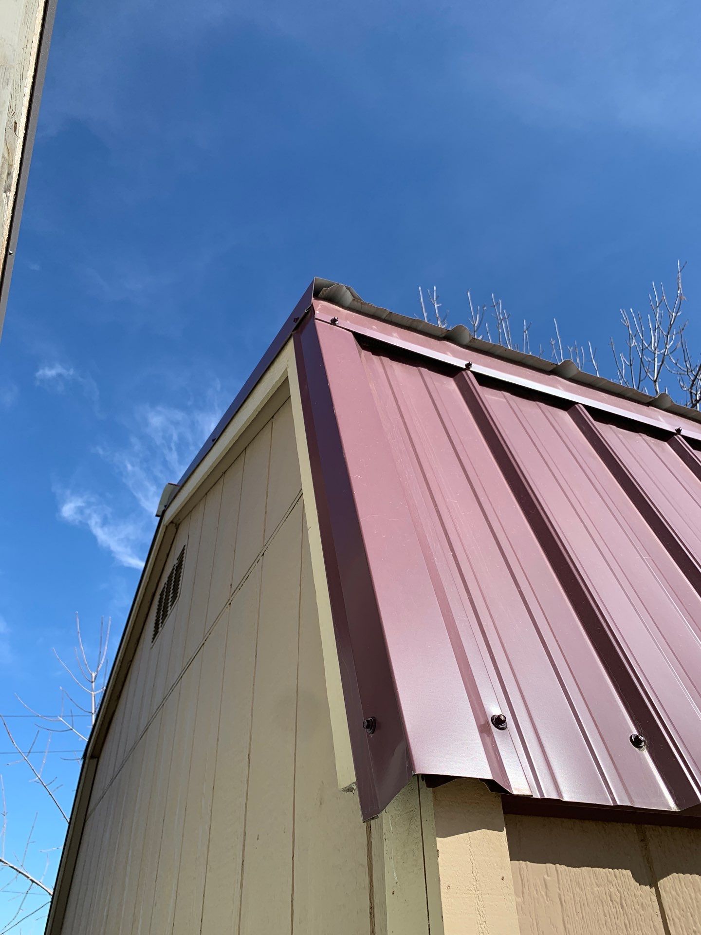 Residential Roof Project Using Metal Roof In Chinook, Montana by swagg construction