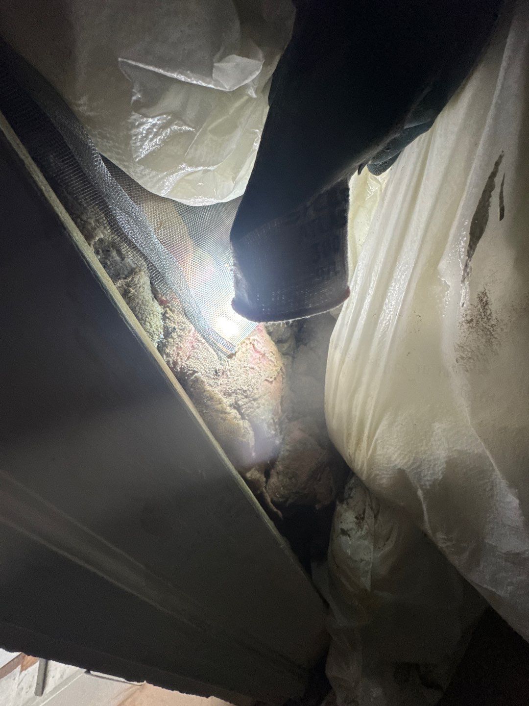 Parge Coating Drew's Stone Foundation by Waterproofing Northeast