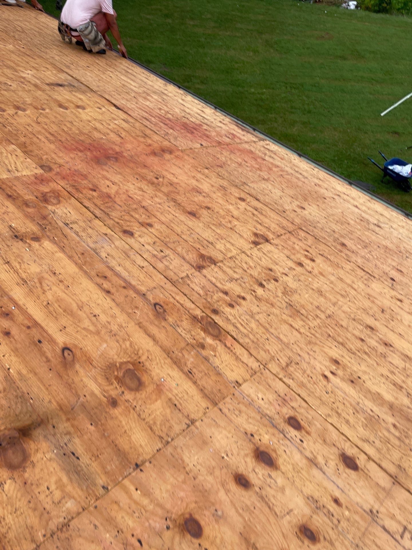 Residential Roofing Installation using GAF TImberline HDZ Hickory by Rainstoppers Roofing