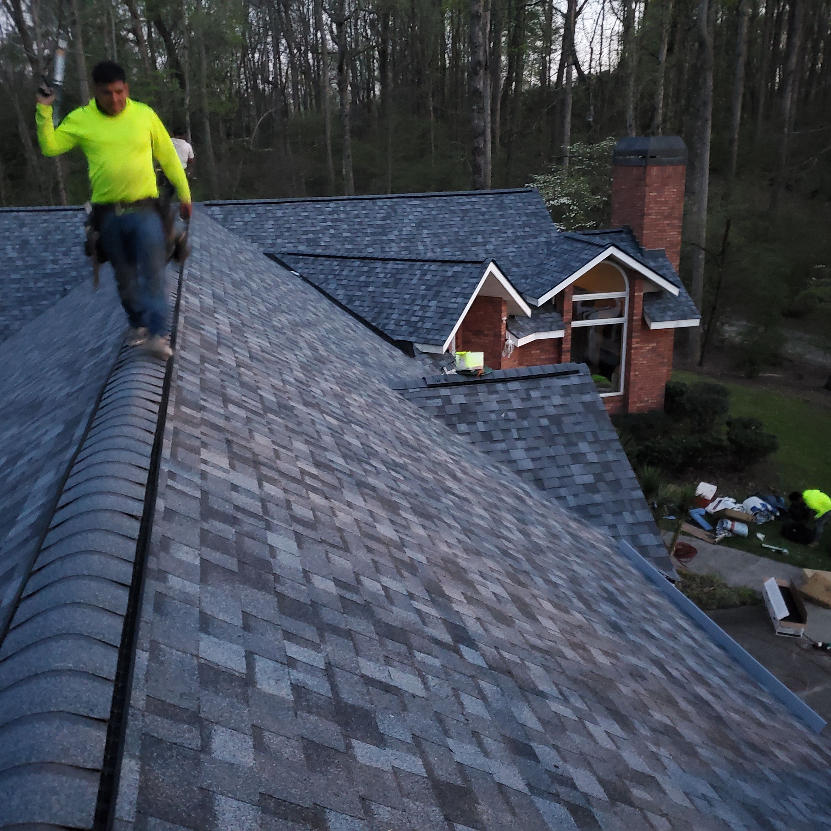 Residential Roofing Installation using Owens Corning by Inspector Roofing and Restoration