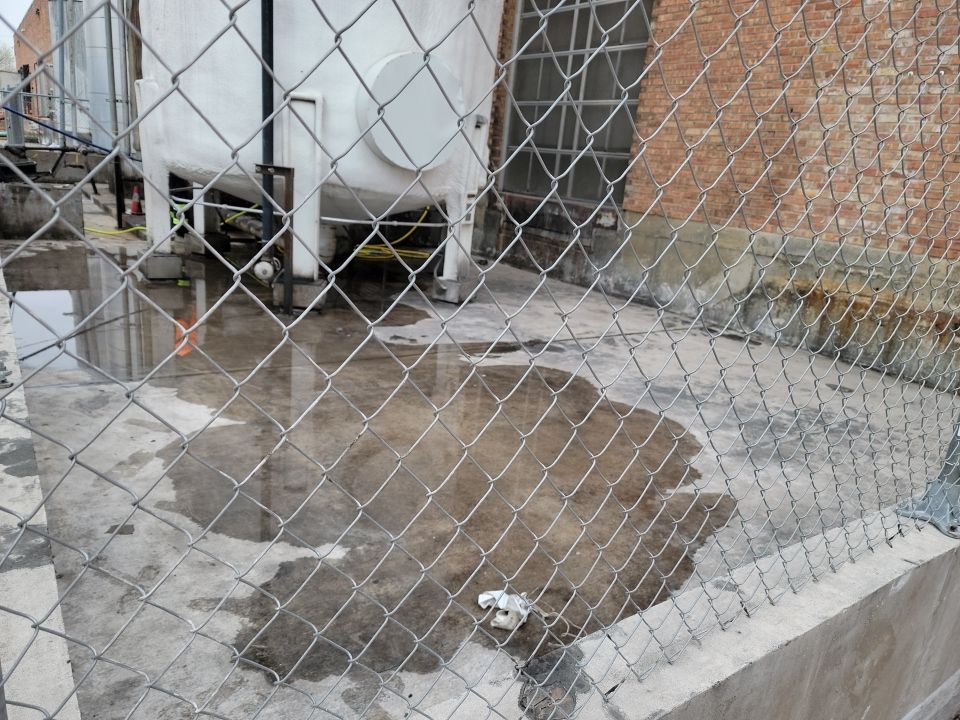 commercial pressure washing using Hot water by Northern Power Washing LLC.