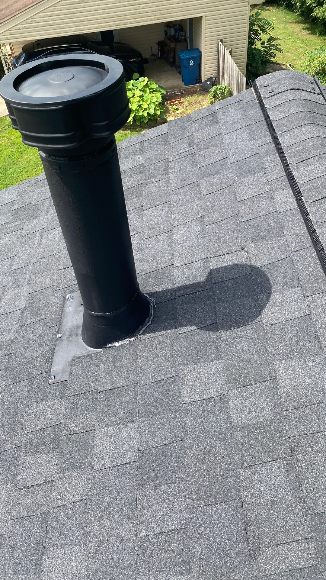 Burke: Residential Roof Installation with CertainTeed Landmark Pro Designer Shingles in Max Def Charcoal Black by RM Banning, Inc.