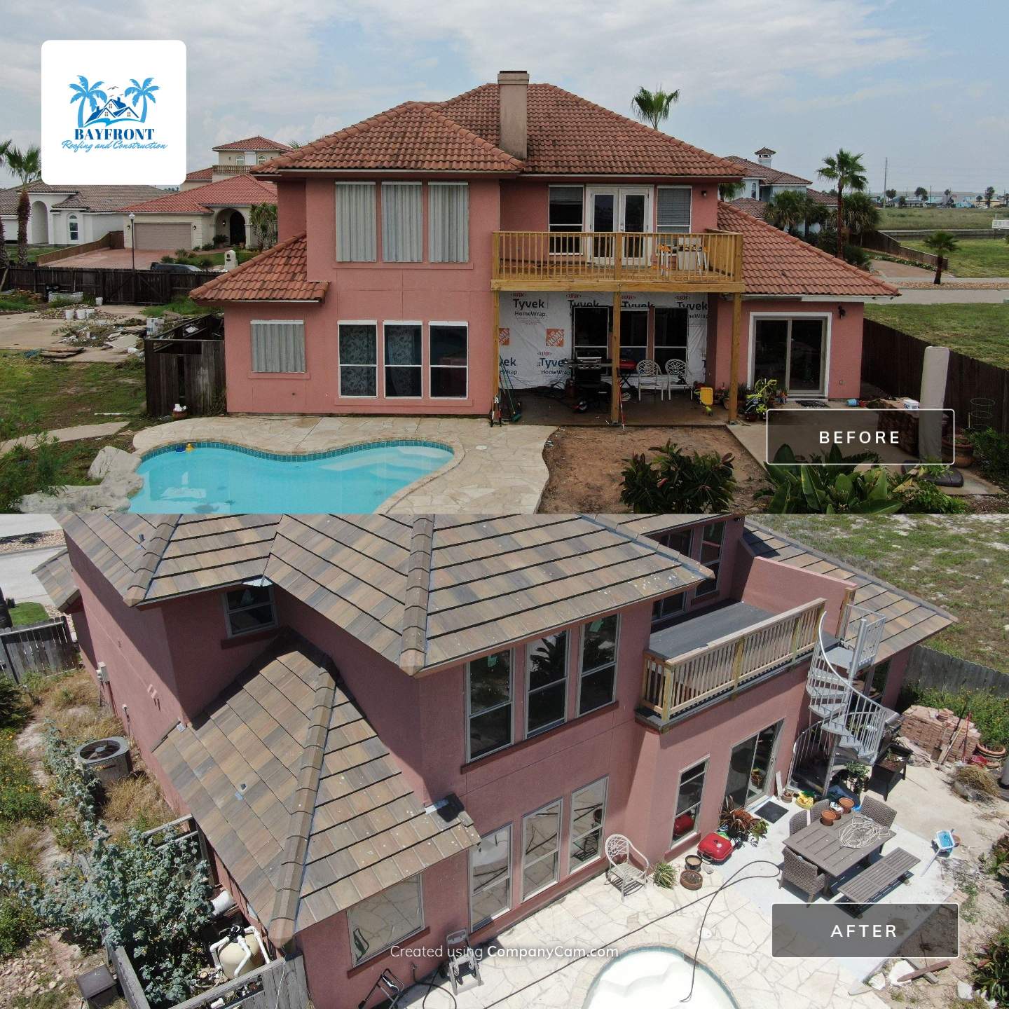 Busted to Beautiful! by Bayfront Roofing and Construction