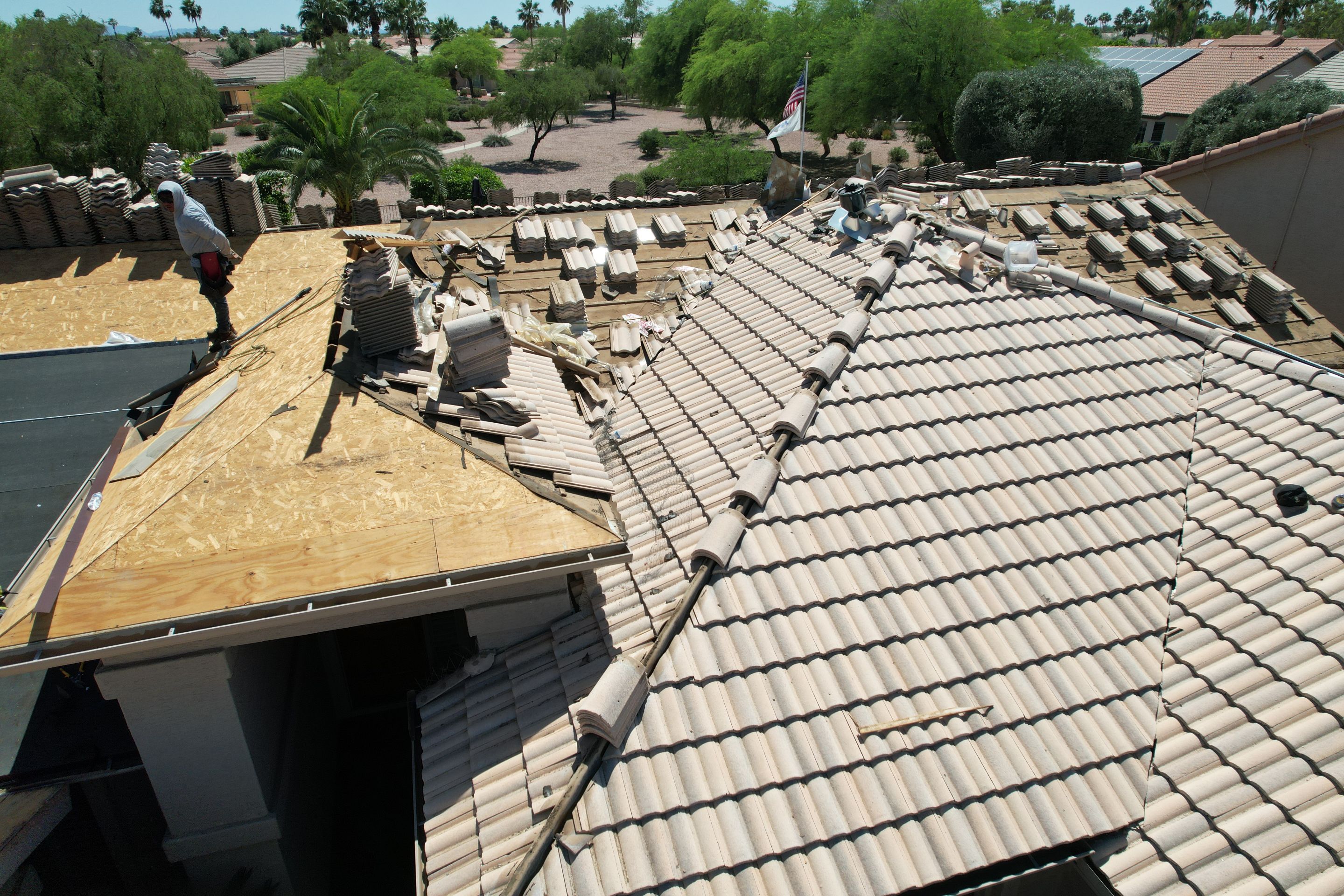 Project in Goodyear, AZ by Showtime Roofing & Coatings LLC