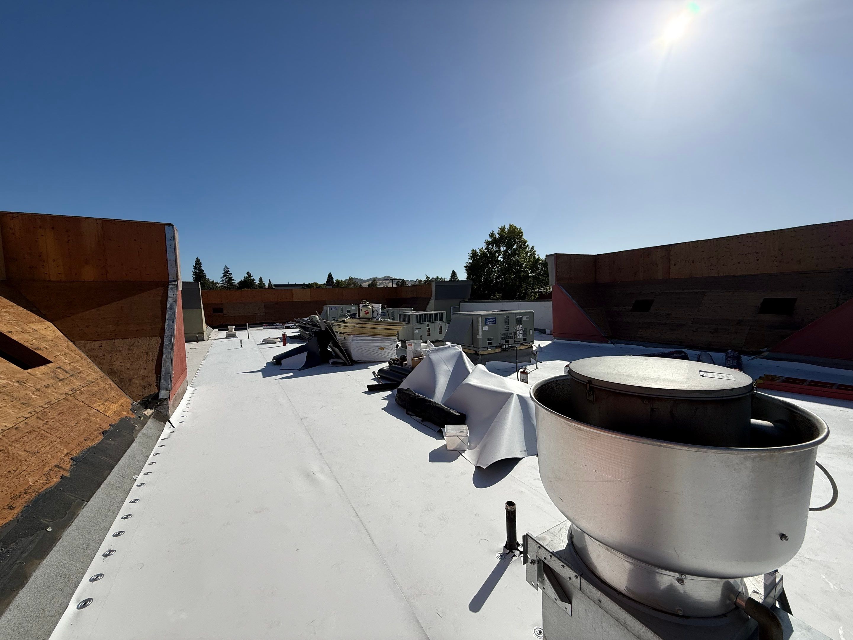 Regency Clayton Valley Shopping Center by Sanchez Single Ply Roofing