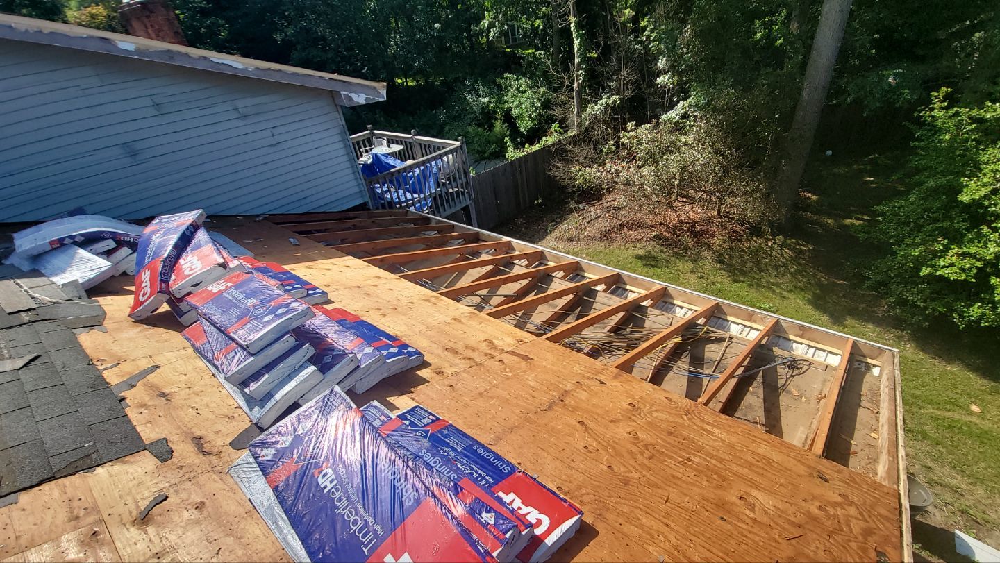Roof Installation using GAF Timberline HDZ by ExteriorPros