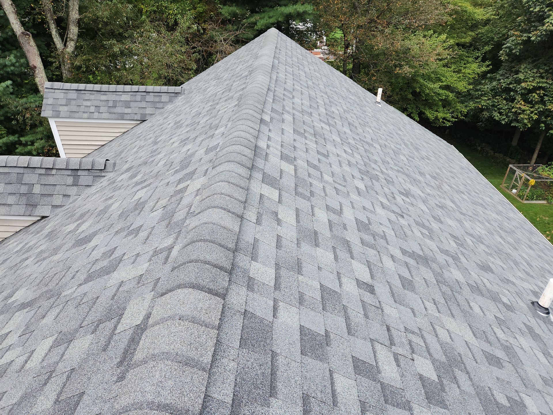 Residential Roofing Installation using Owens Corning TruDefinition Duration - Estate Gray by A Plus Exterior