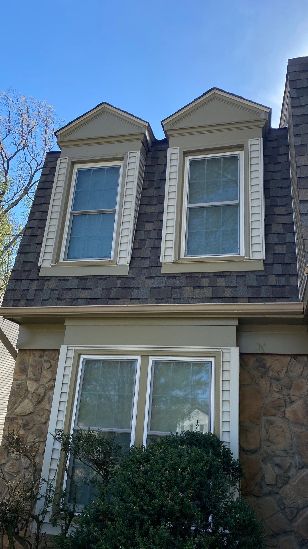 Burke: Residential Roof Replacement with CertainTeed Landmark Pro in Max Def Weathered Wood by RM Banning, Inc.