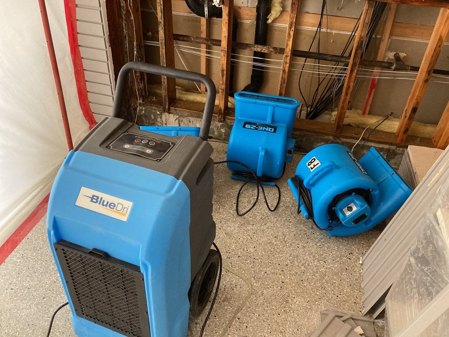 Mold Remediation using Containment by Accountable Home Services