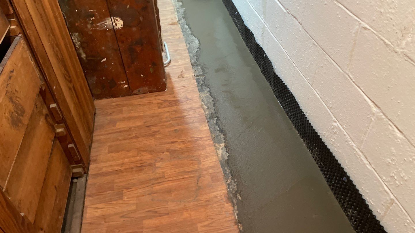 Drain Tile & a Sump Pump for our Property Management Partner by Waterproofing Northeast