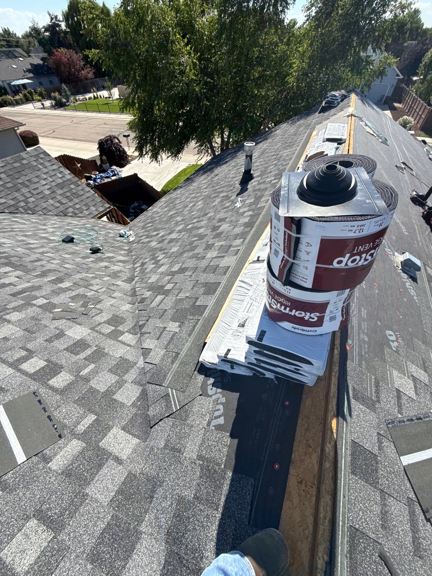 Full Residential Roof Replacement With Architectural Shingles In Meridian by Olive Roofing