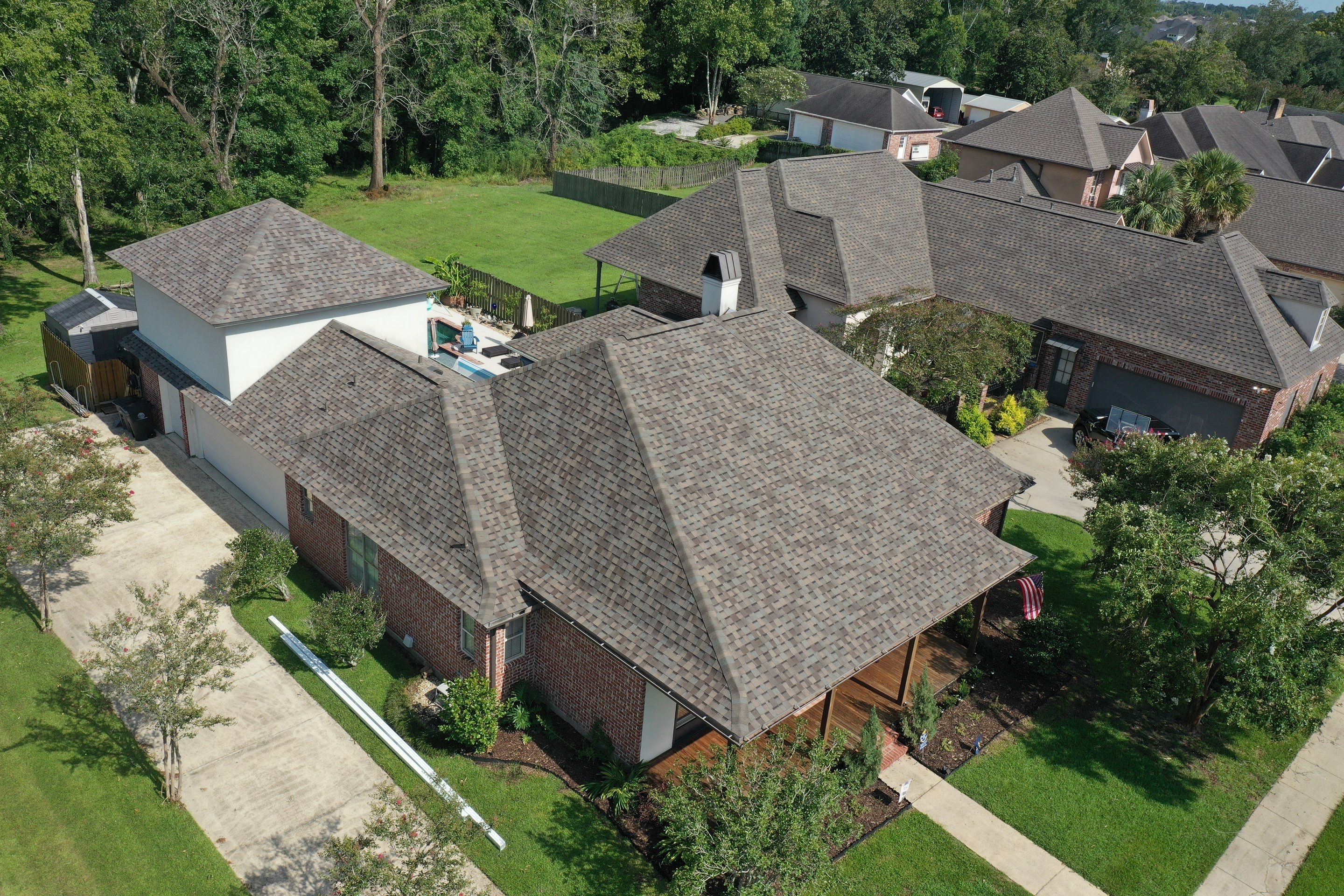 Atlas Pinnacle Pristine Majestic Shake by Top Team Roofing & Construction