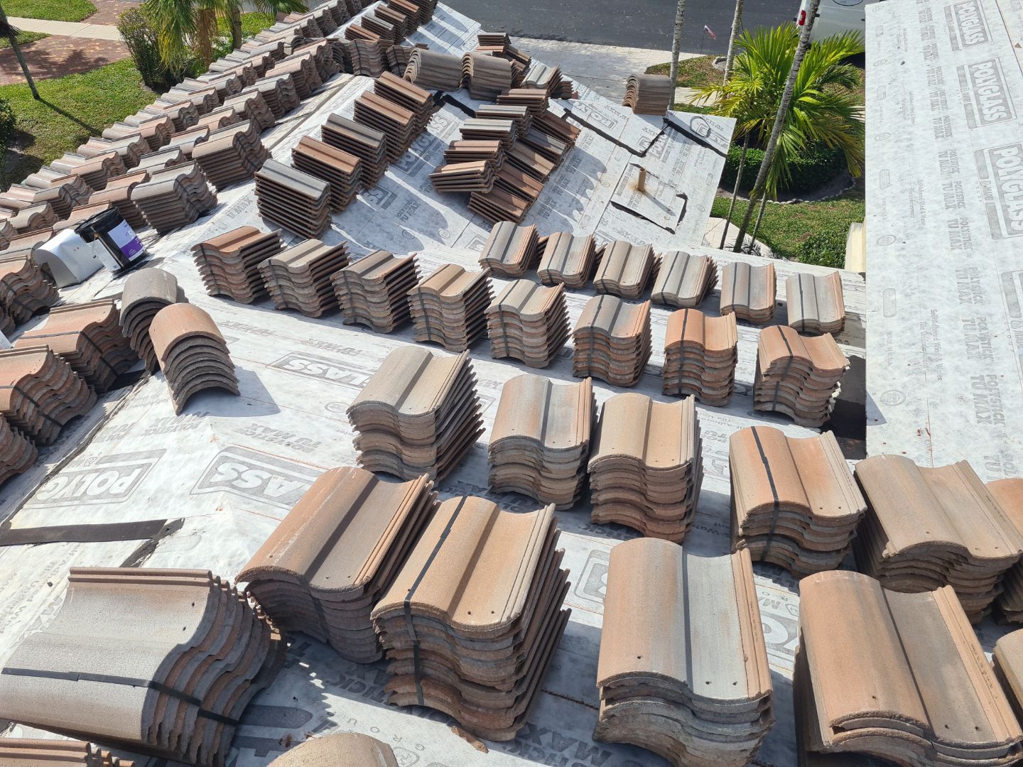 Residential Roofing Installation using Eagle Roofing Tile by BLUES BROTHERS ROOFING