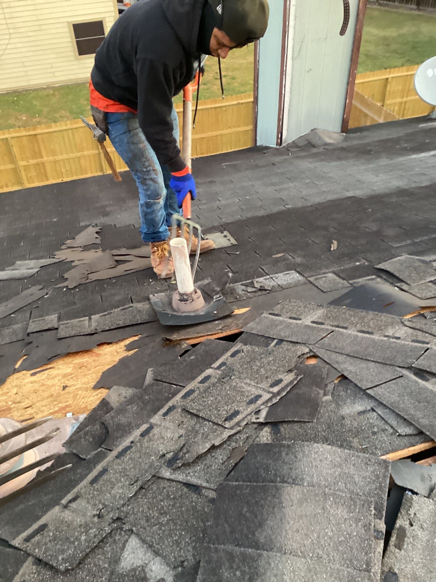 Residential Roofing Repair using Owen's Corning Duration (Lifetime) Shingles by Roof Repair Company