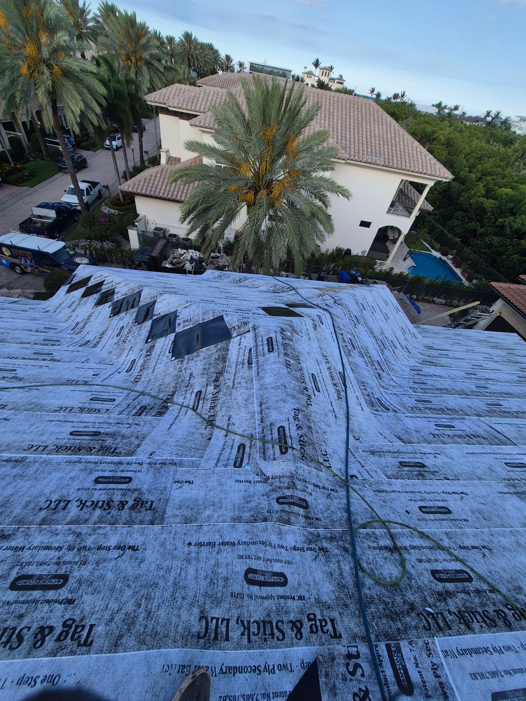 Residential Roofing Installation using Crown by BLUES BROTHERS ROOFING