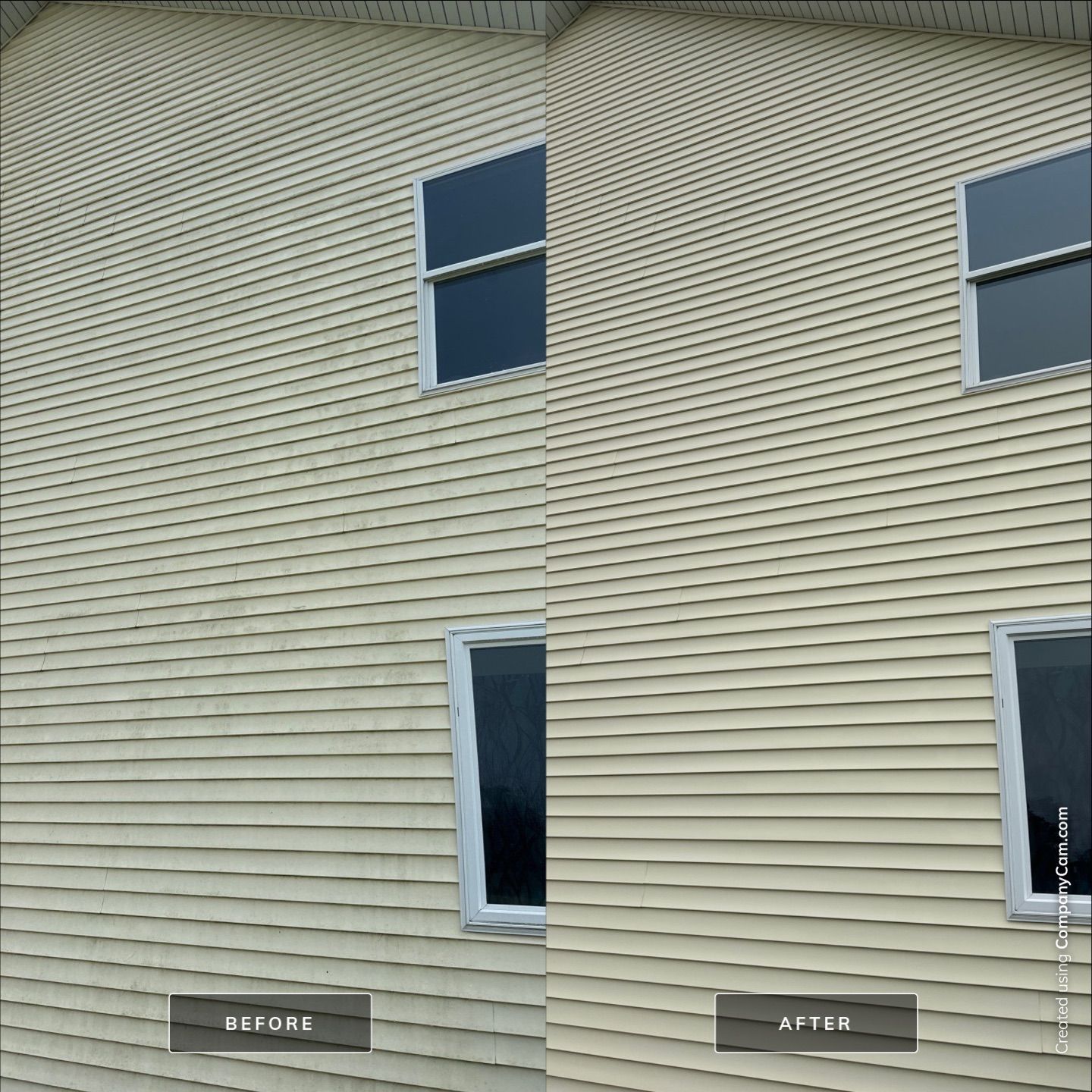 Project in McHenry by Simmons Power & Soft Washing