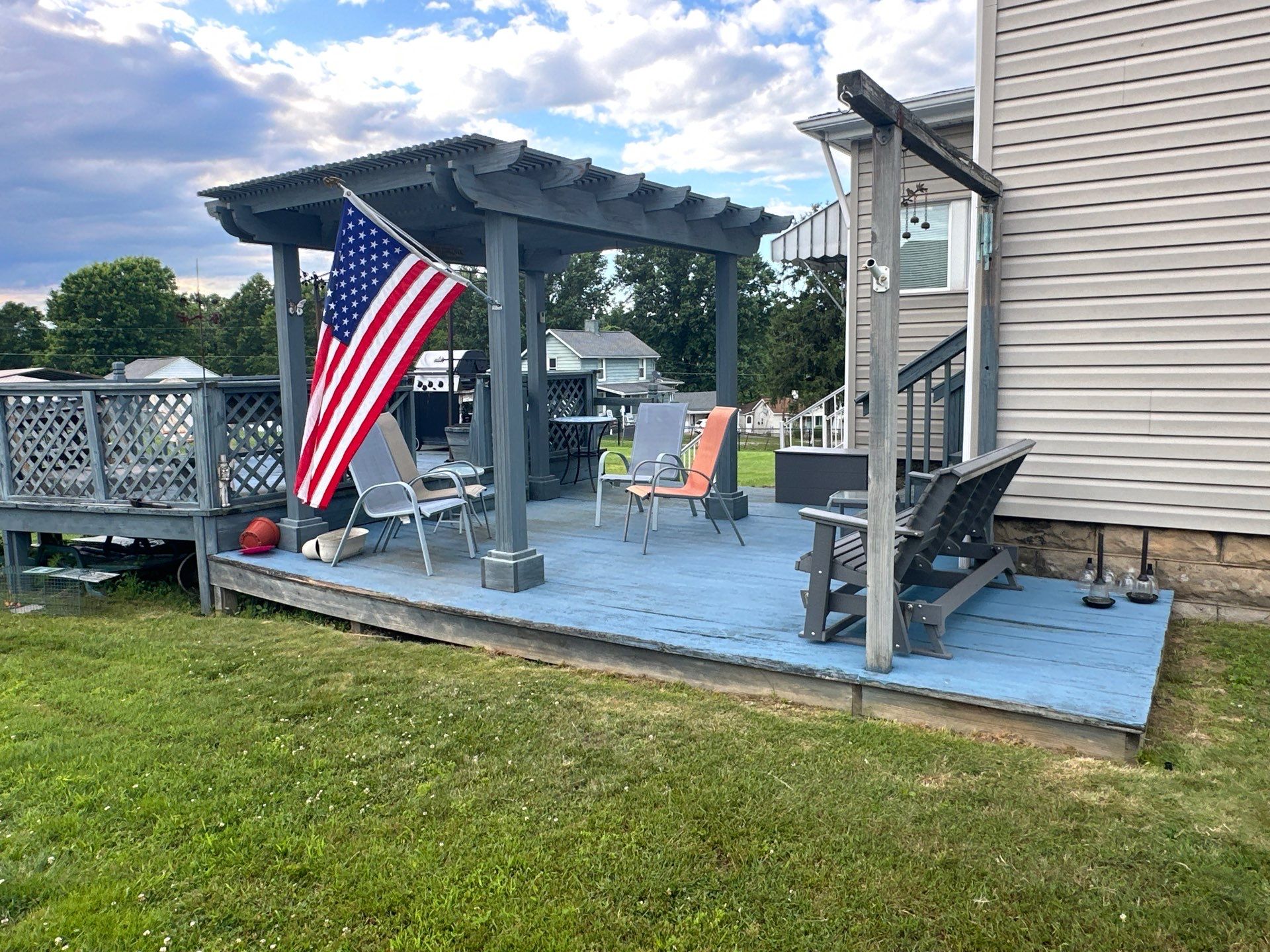 Custom Composite Deck in Hiller, PA by Cousins Roofing Siding & Decks