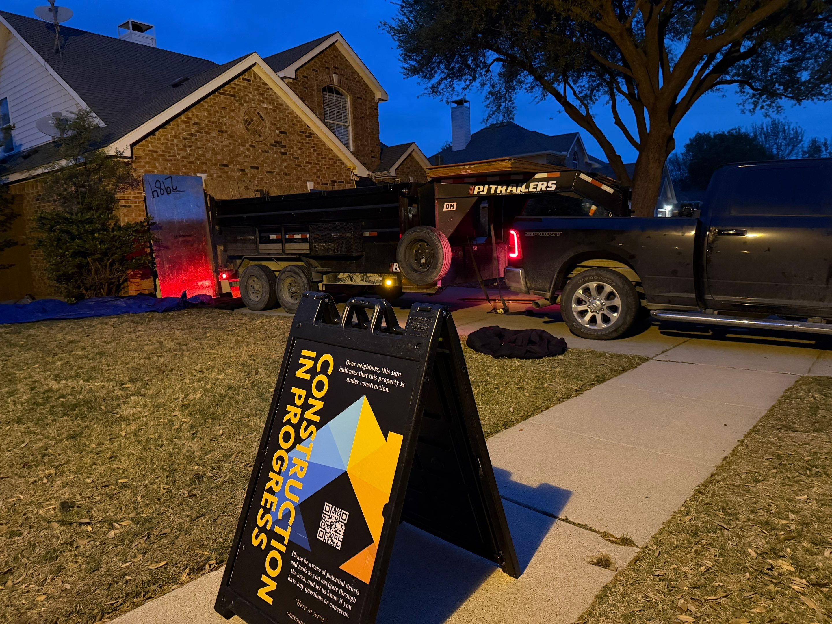 Residential Roofing Installation using IKO Nordic Granite Black by OneSource Roofing and Restoration