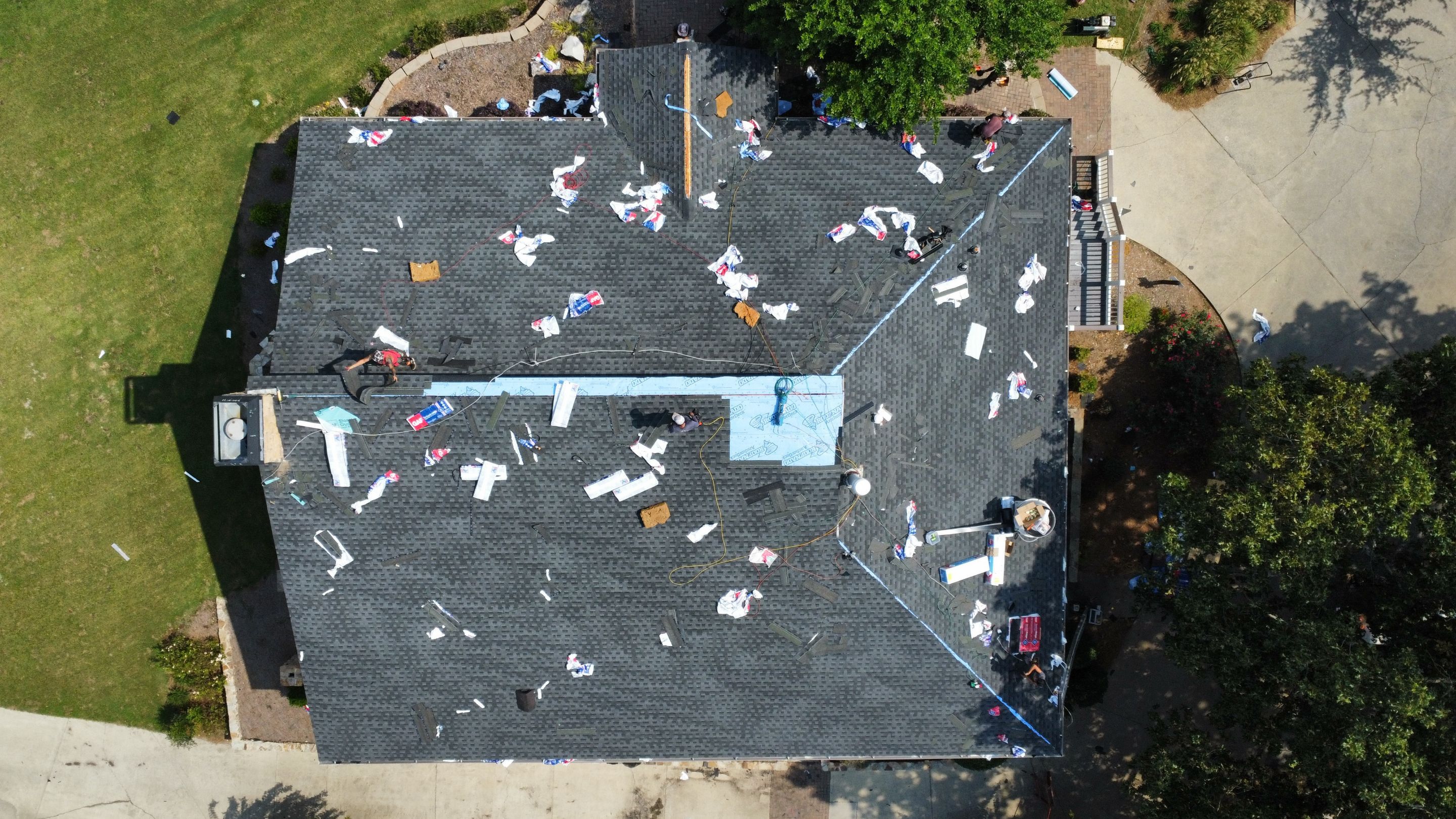 Country Club Roofing Installation by Reset Roofing