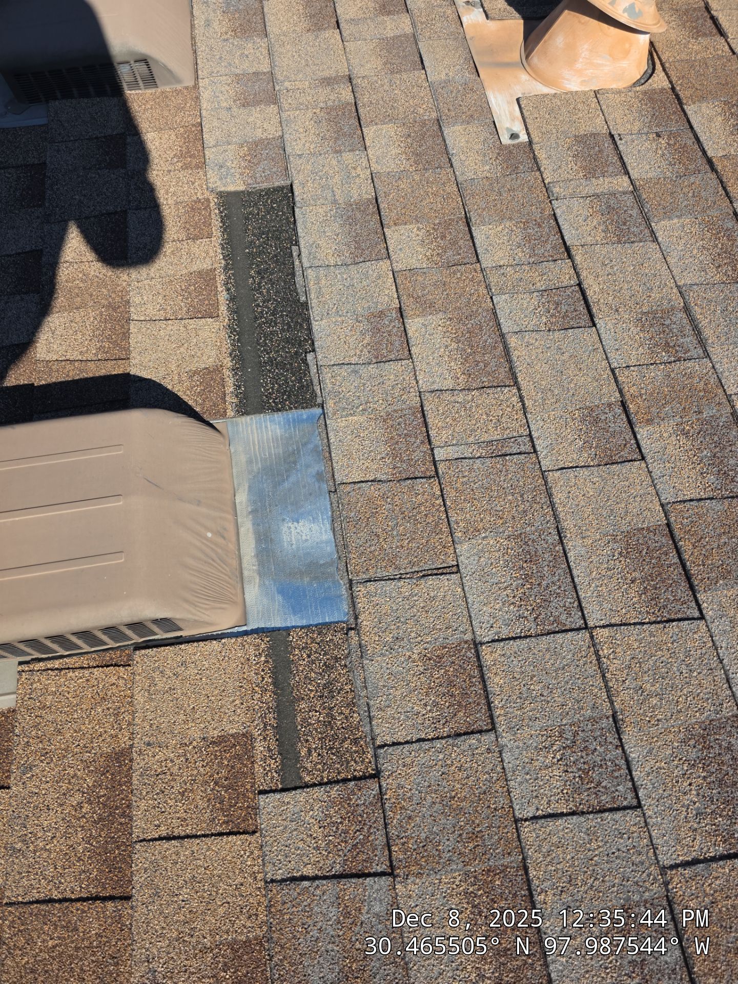 Residential Roof Replacement using GAF - HDZ - Shakewood by Action Exteriors Austin