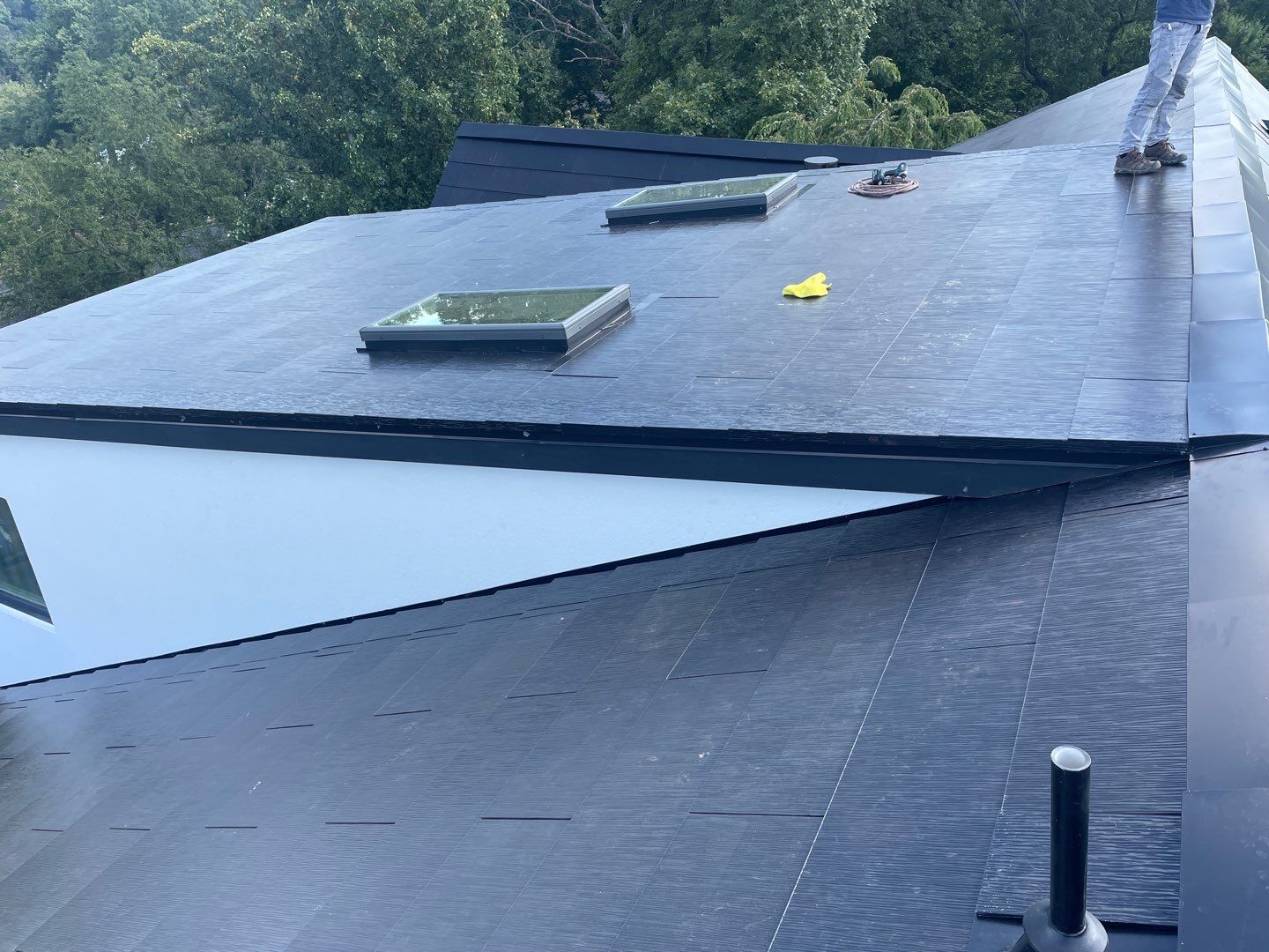 Tesla Solar Roof near Washington, D.C. by American Home Contractors