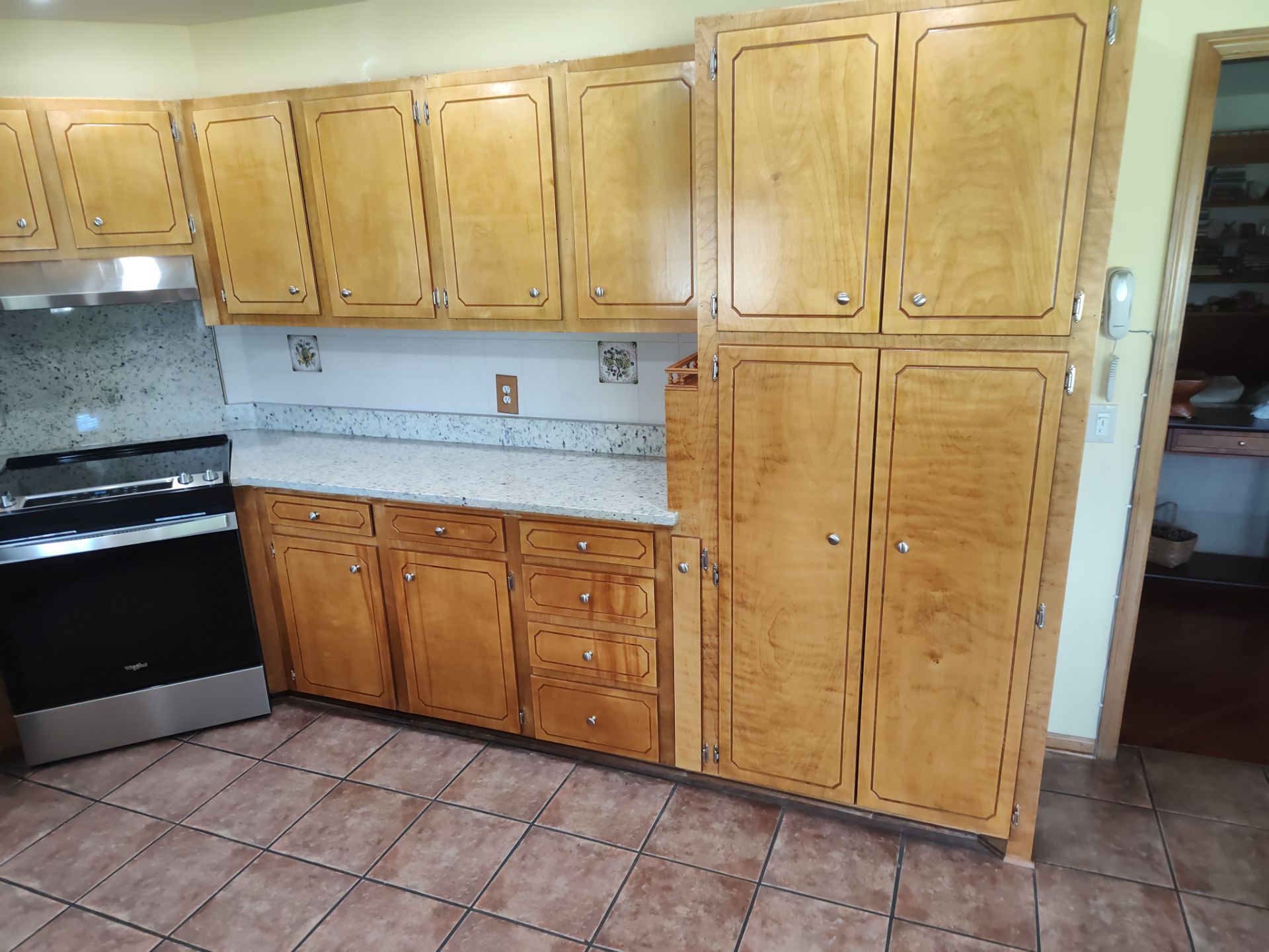 Remodel Kitchen refinishing cabinets by Cornerstone Home Builders, LLC