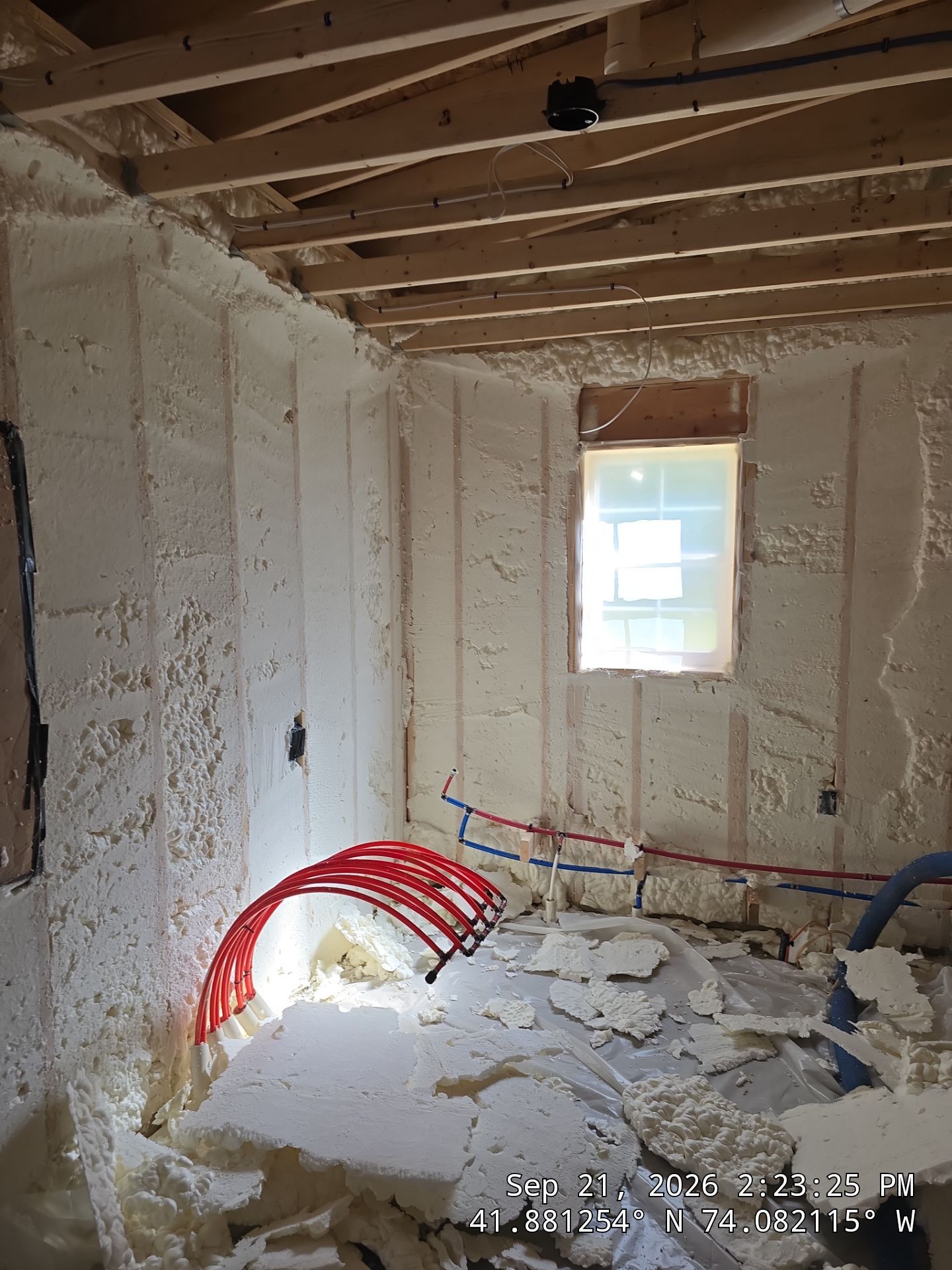 High-Performance Spray Foam Insulation for New Home in Kingston by NYS Foam & Energy