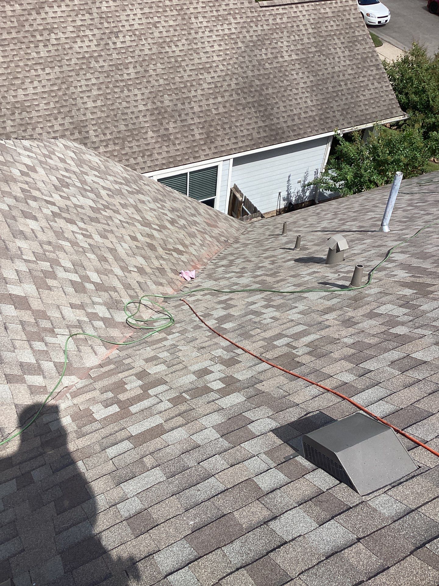 Residential Roofing Installation using Owen's Corning Duration (Lifetime) Shingles by Roof Repair Company