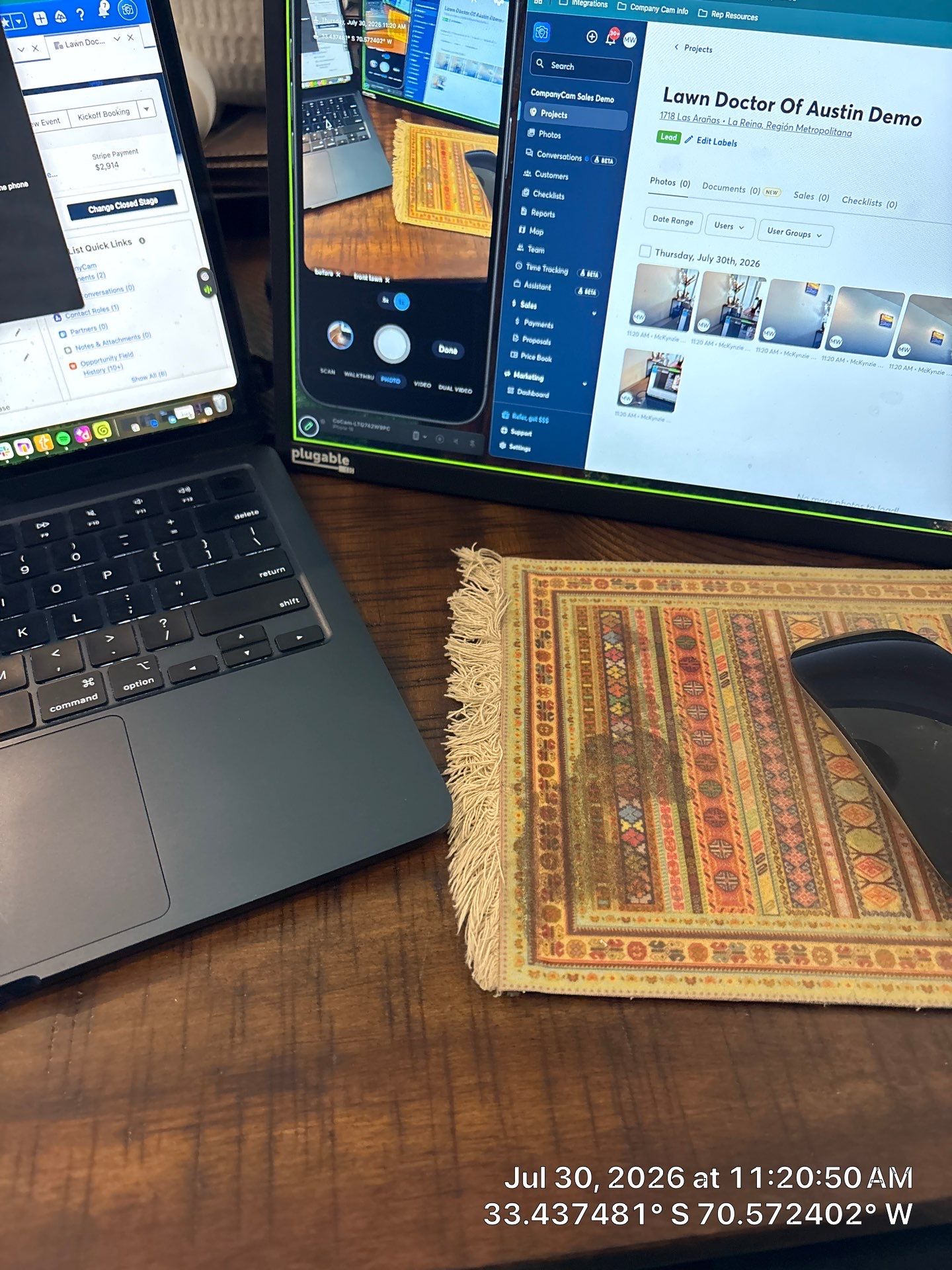 Professional Home Office Setup and Interior Finishing in La Reina by CompanyCam Sales Demo