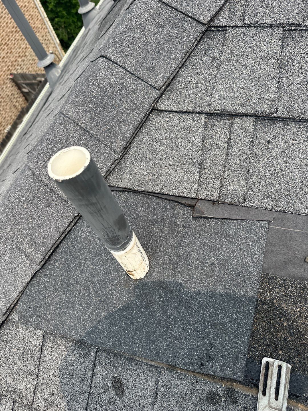 Hail Damage using Owen's Corning Duration (Lifetime) Shingles by Roof Repair Company