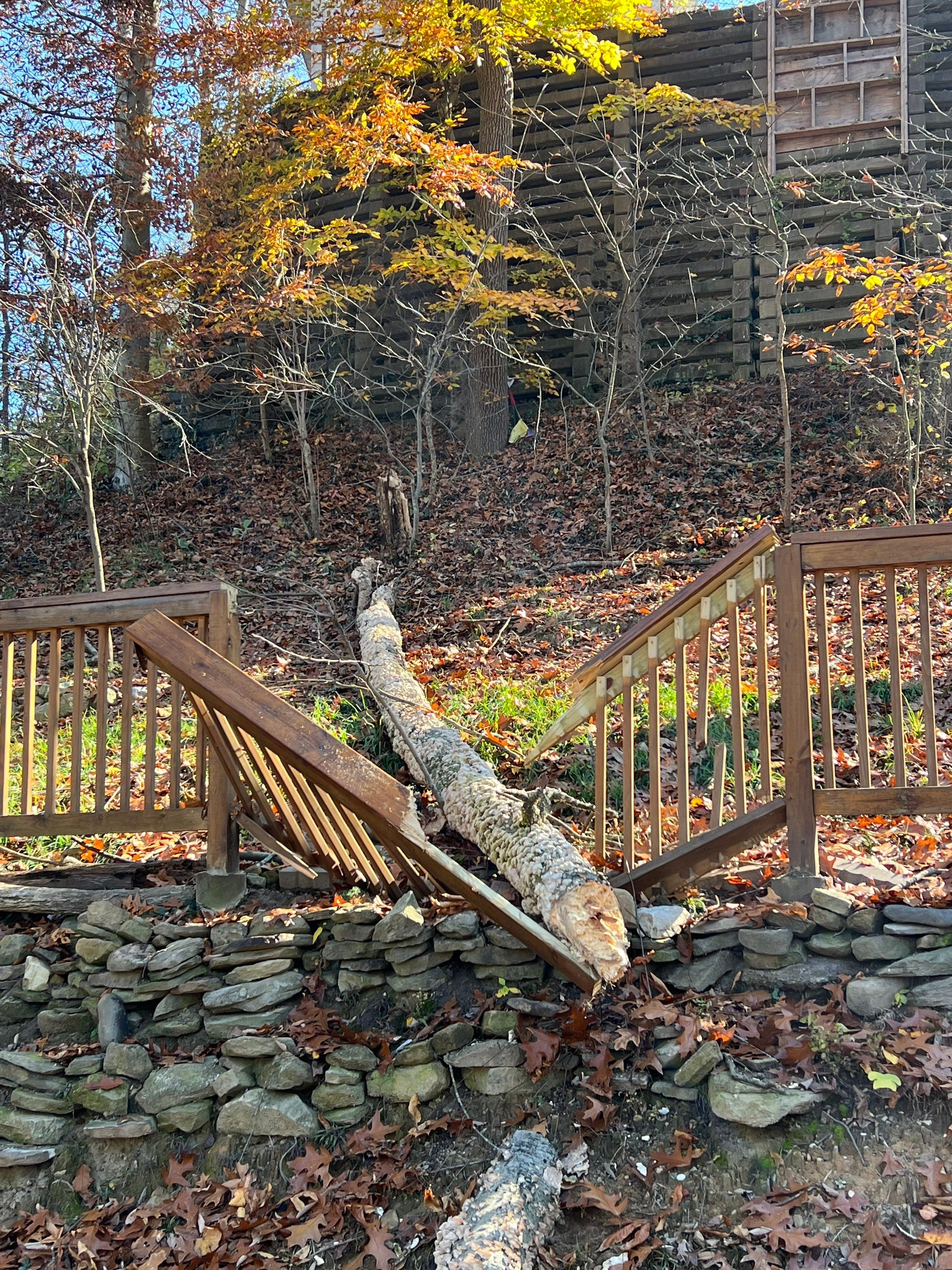 Fence Repair using Pressure Treated Lumber by Secure Construction Company Inc