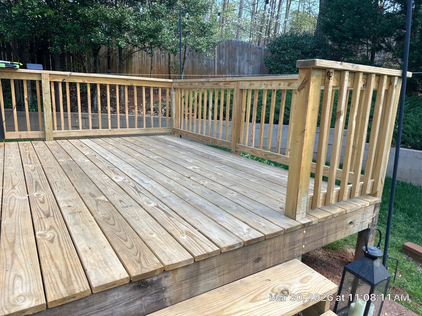 Deck using Wood Sealant by DuraSeal