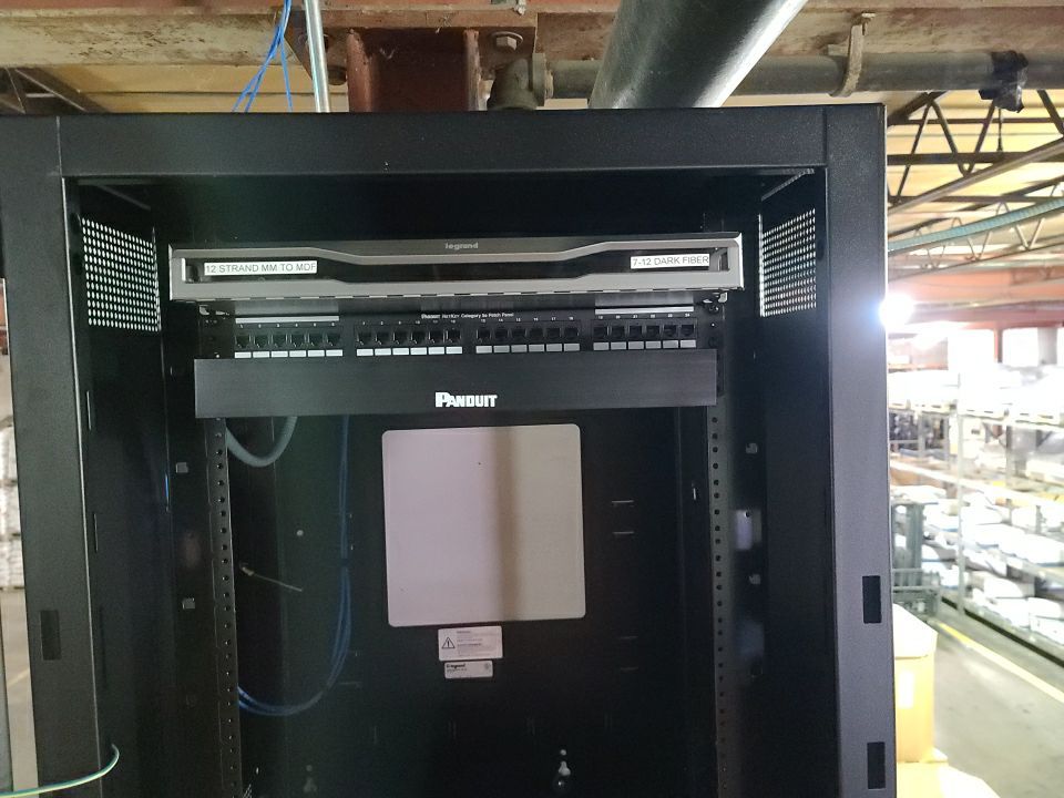 Structure Cable Installation using Cat 6 Cabling & Fiber  by Firmament Solutions