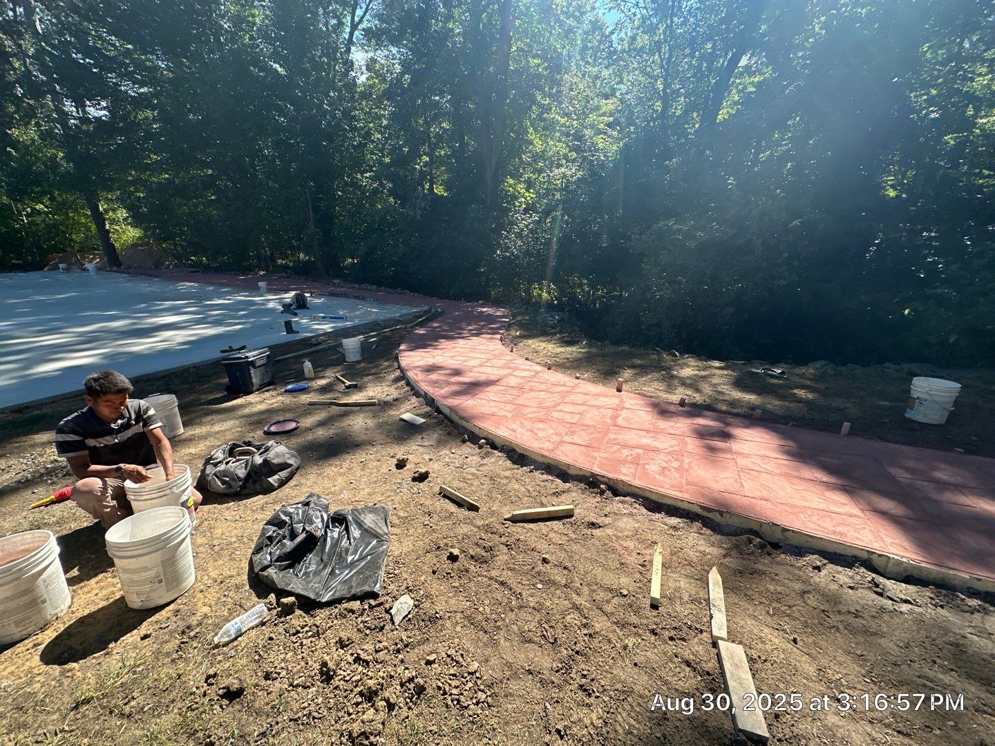 Pickle Ball Court in Mineral by City Light Construction LLC