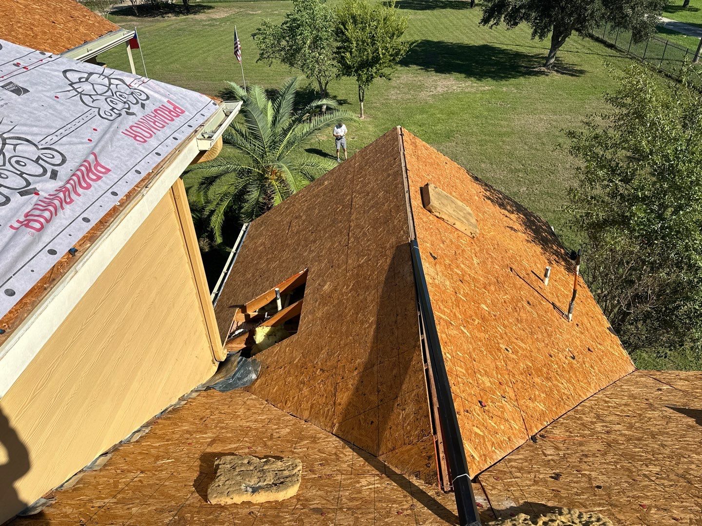 Residential Roofing Installation using Owen's Corning Duration (Lifetime) Shingles by Roof Repair Company