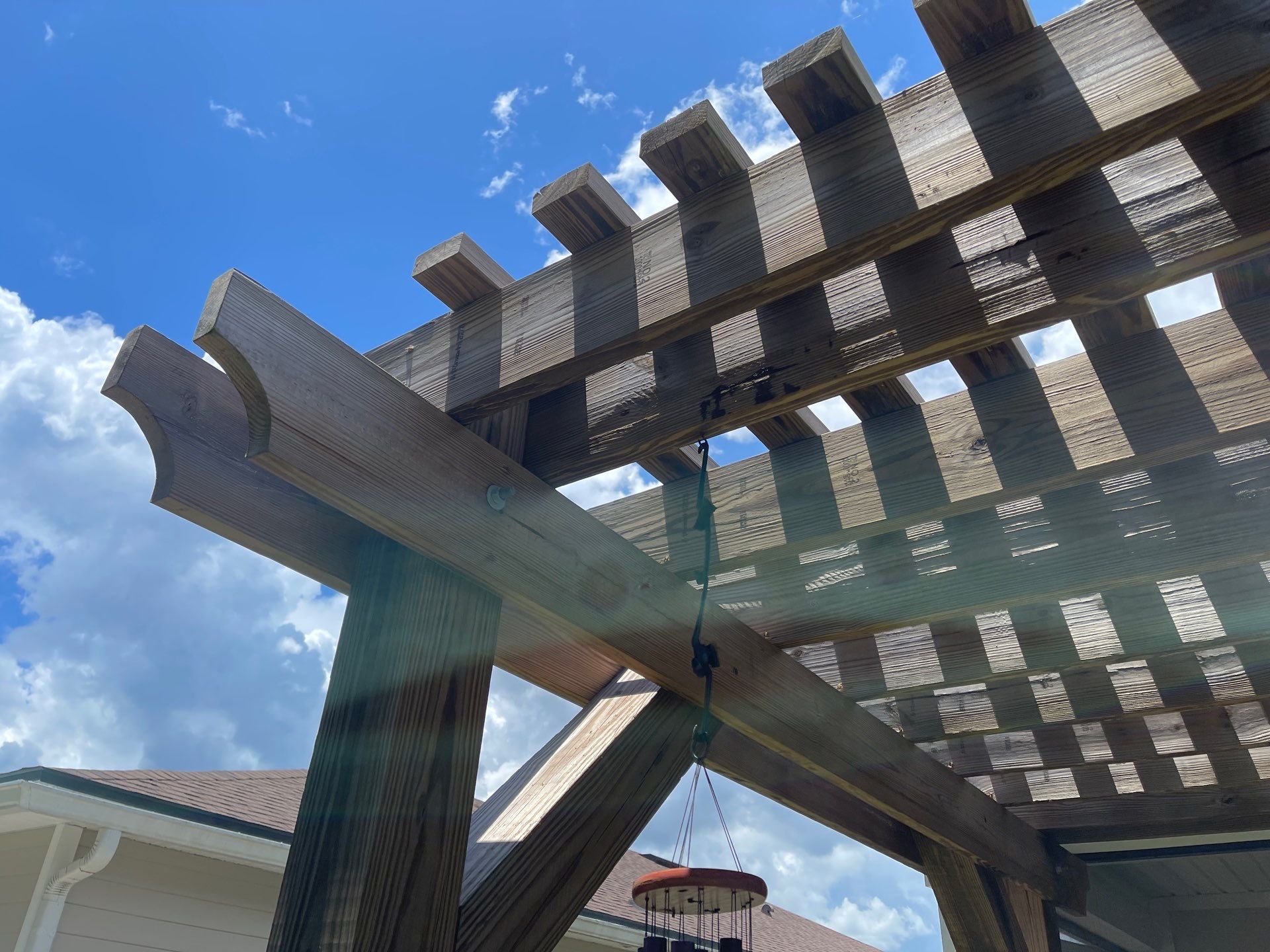 Wood Pergola using Wood Sealant by DuraSeal