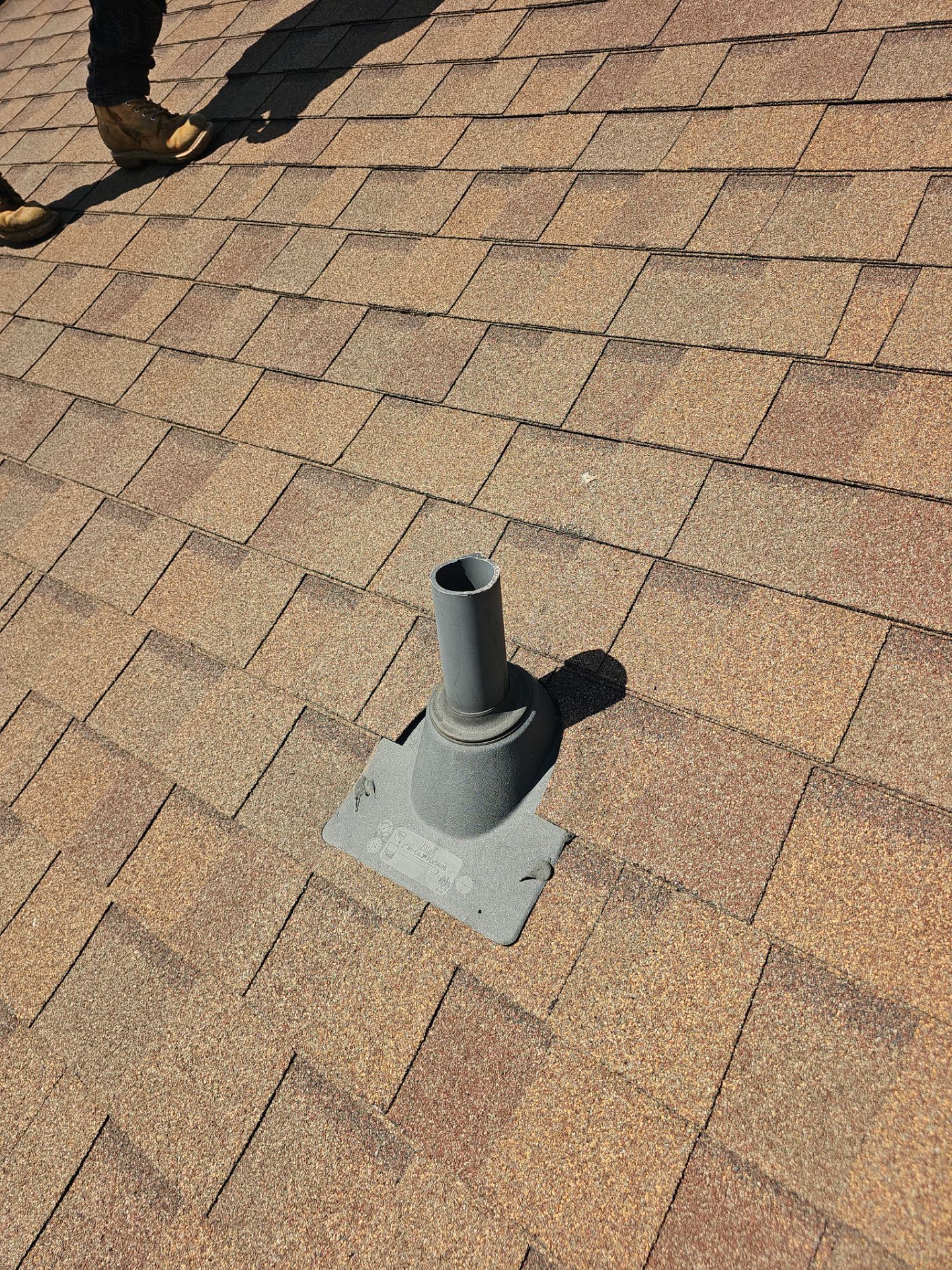 Roof Repair - Vent Pipe Flashing by Winchester Roofing