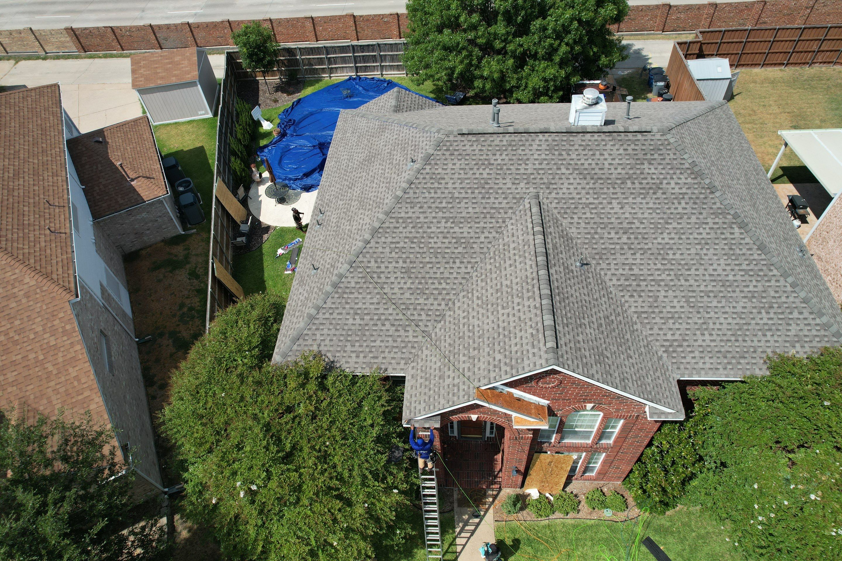 Project in Allen by Zeus Exteriors