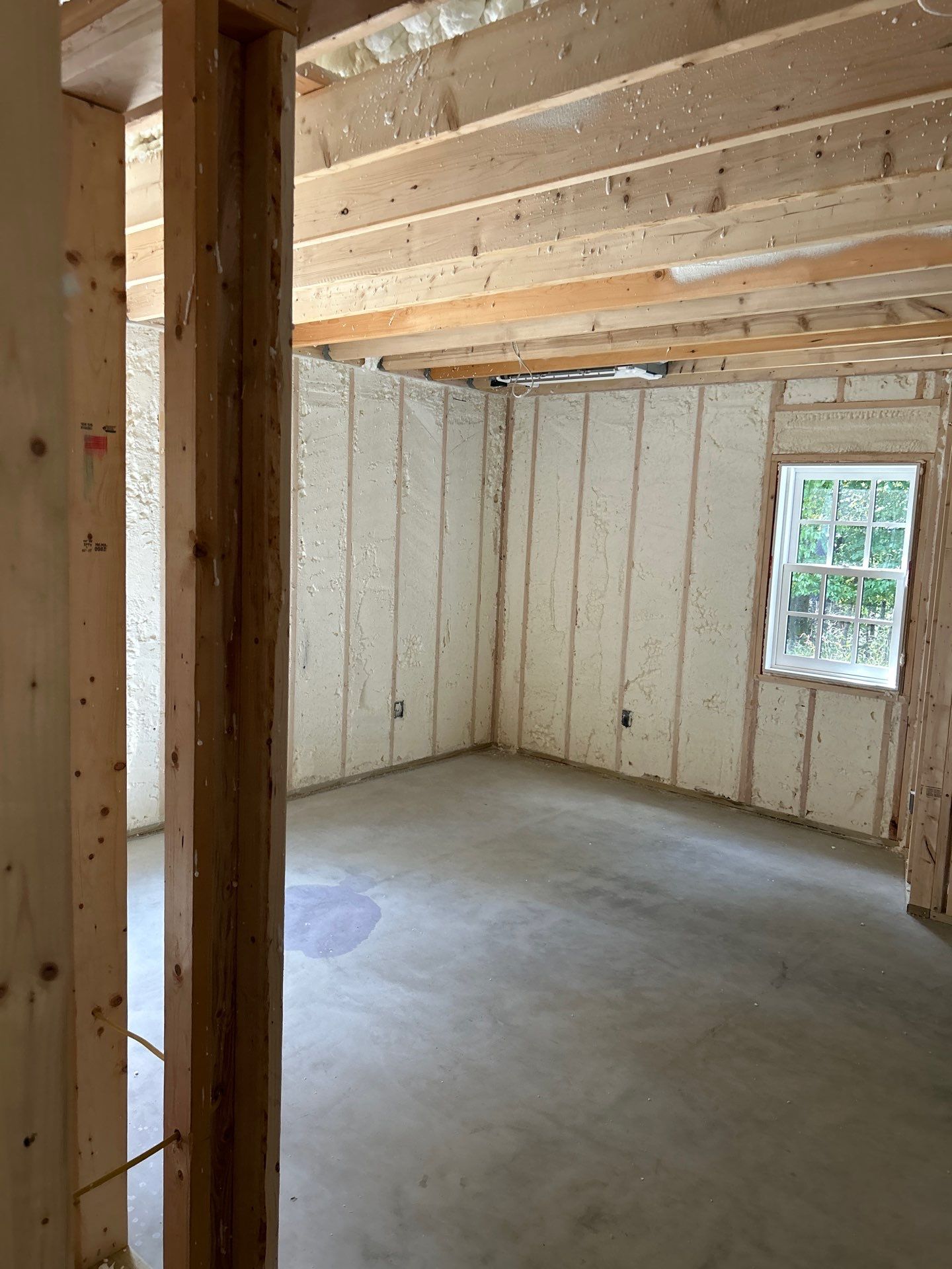 High-Performance Spray Foam Insulation for New Home in Kingston by NYS Foam & Energy