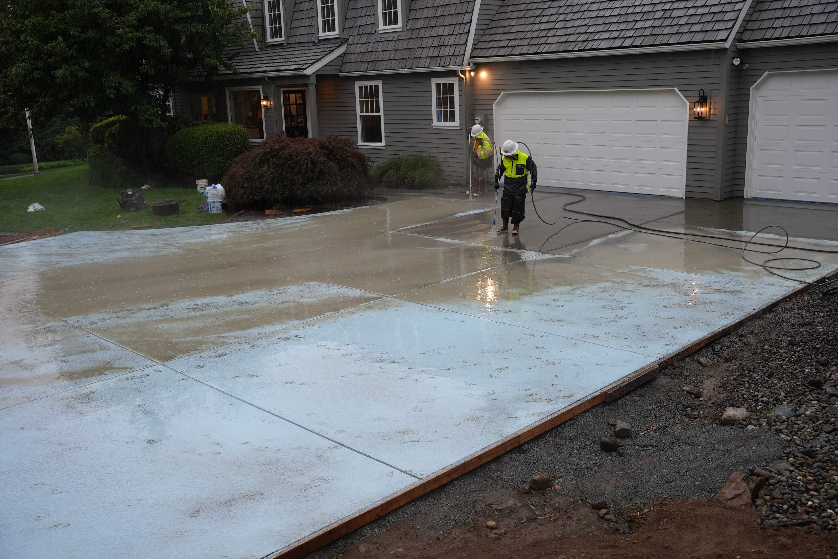 Sand Finish Concrete Driveway & Power Wash | Woodinville  by Jireh Asphalt & Concrete Inc 