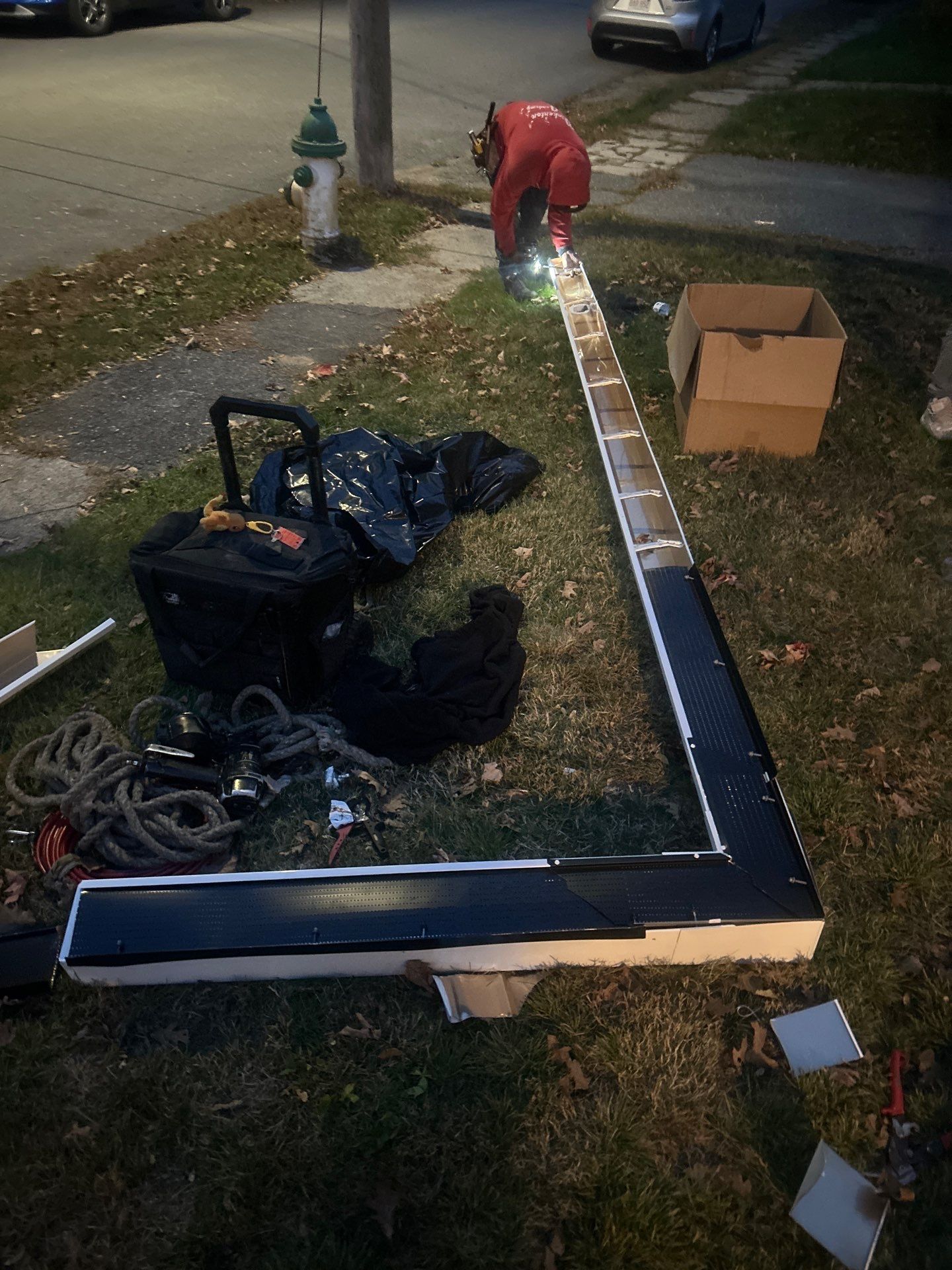 Maynard Gutter Replacement with Trex Leaf Guard System by Mighty Dog Roofing of Greater Middlesex County