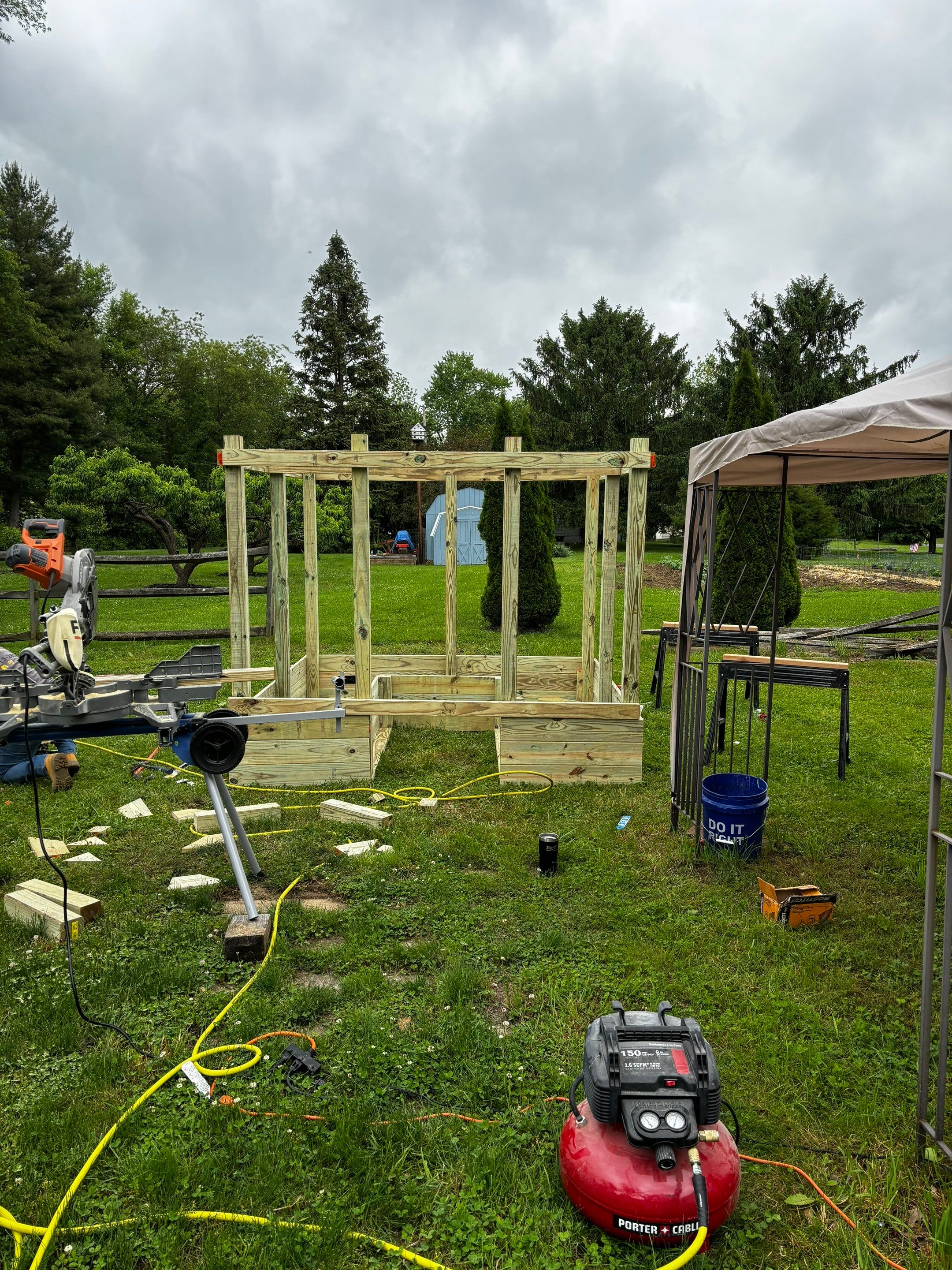 Garden build out by Laser Focused Solutions LLC