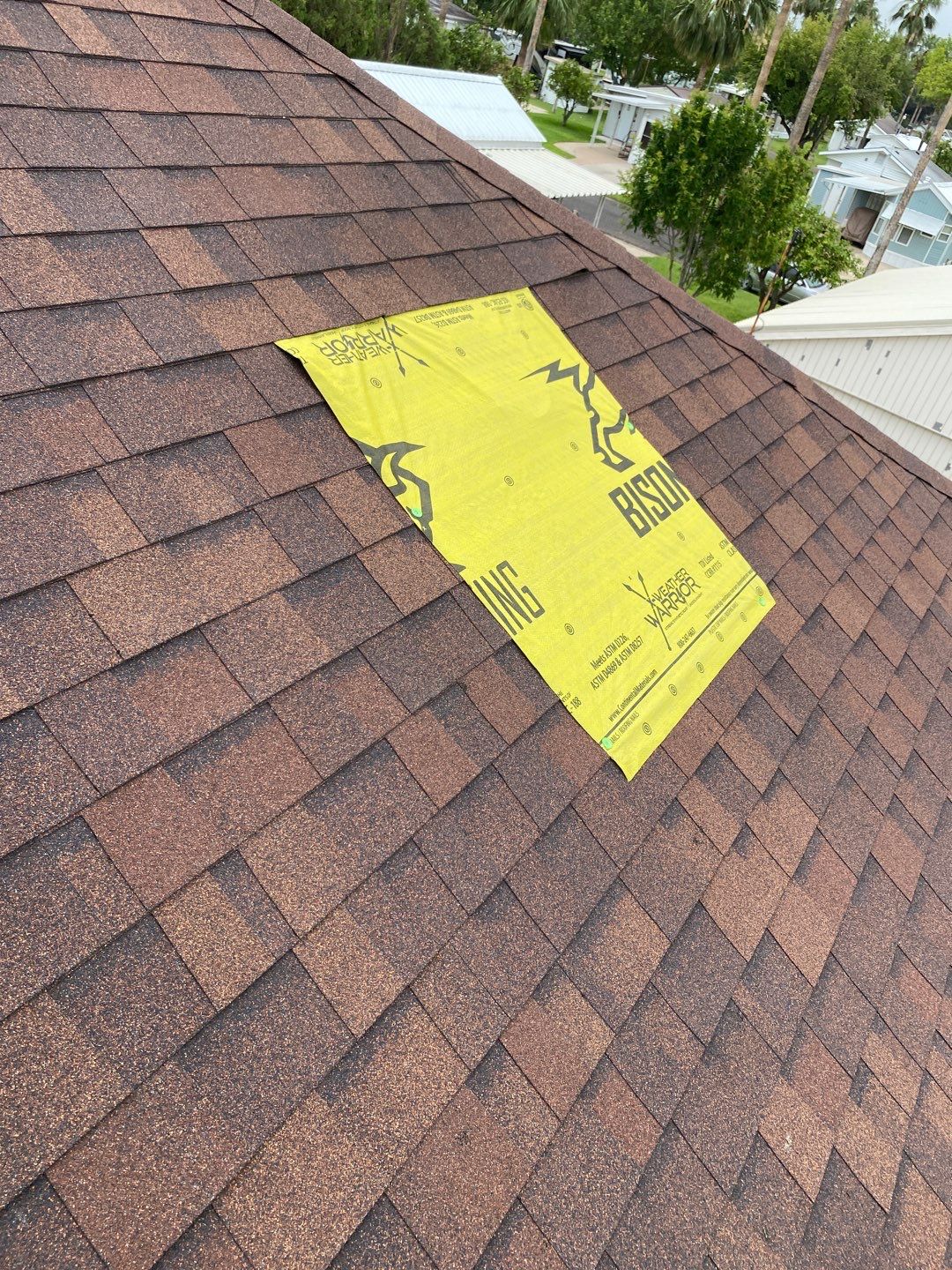 Mission Roof Project by Bison Roofing  