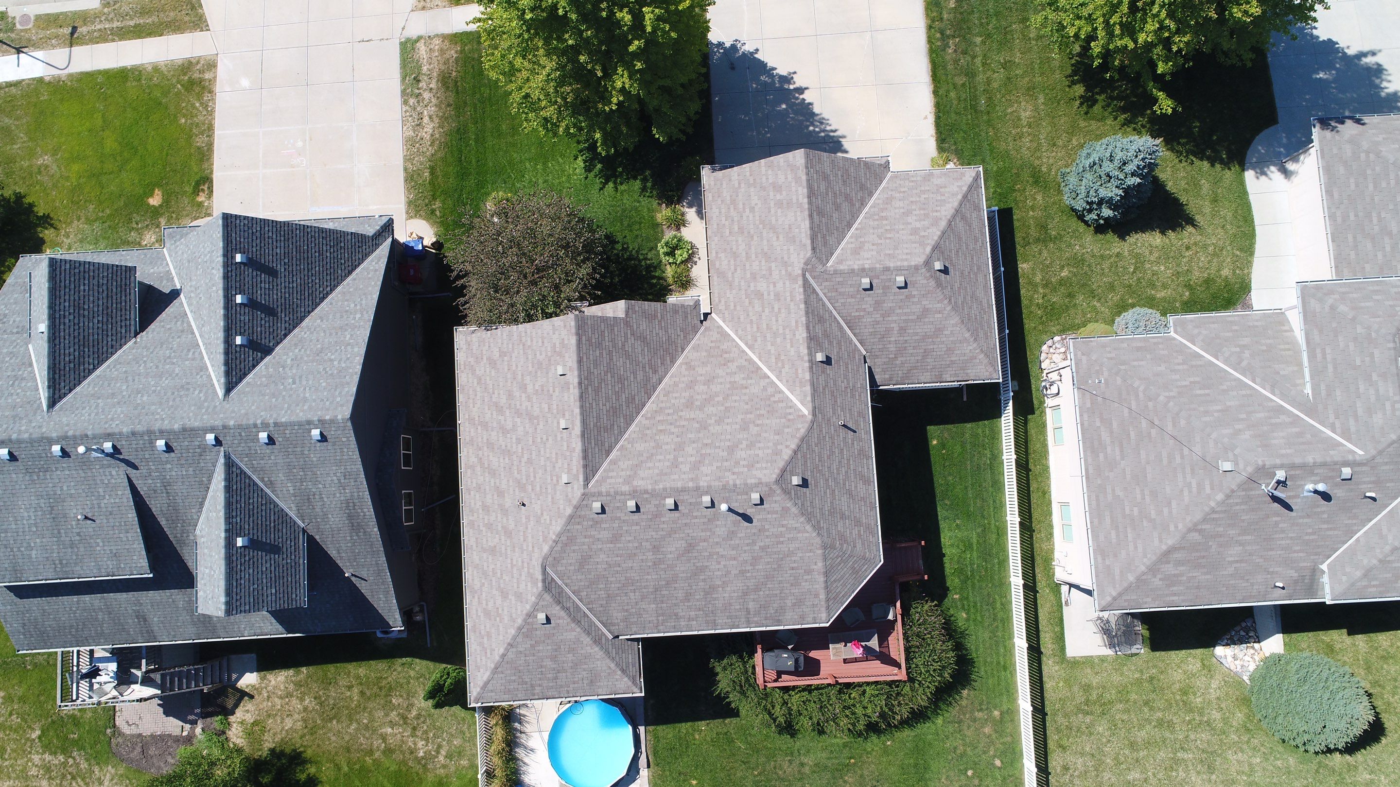 Residential Roofing Installation using Owens Corning Duration Driftwood by Lightning Exteriors