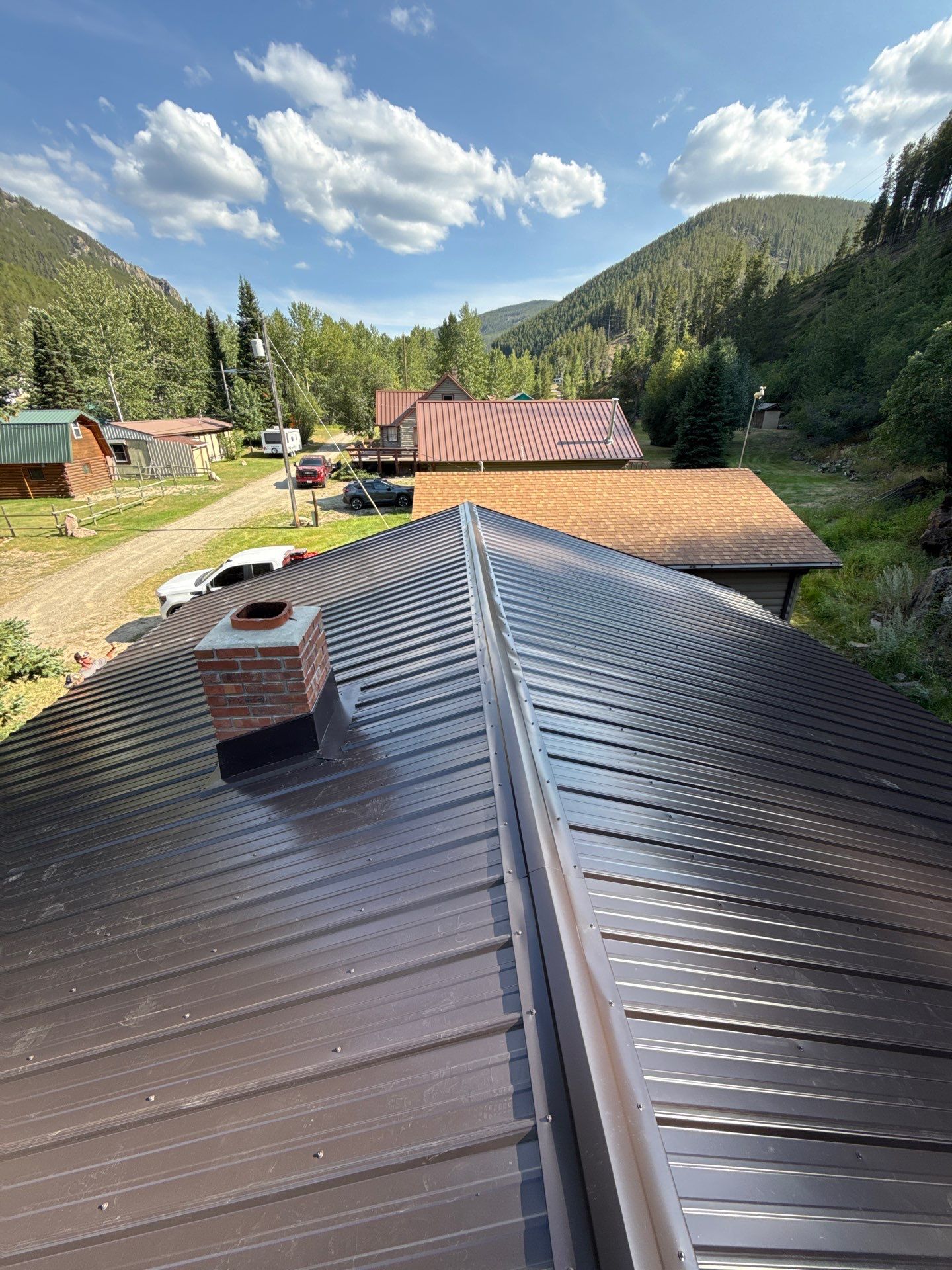 Project in Neihart by KQC Roofing
