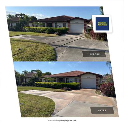 Tile Roof & Driveway Cleaning in Vivienda at Bradenton, FL | No Roof Walking