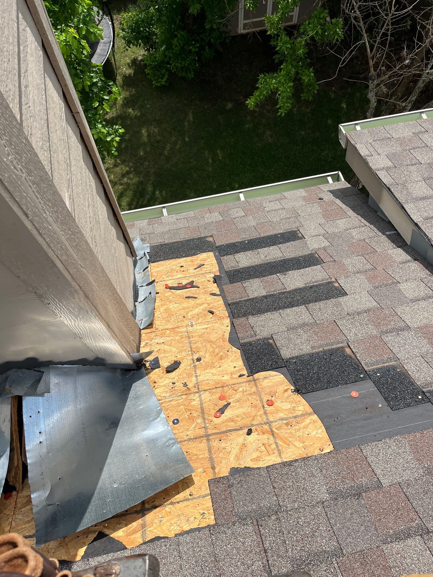 Leak Repair (around chimney) by Berry Good Roofing 