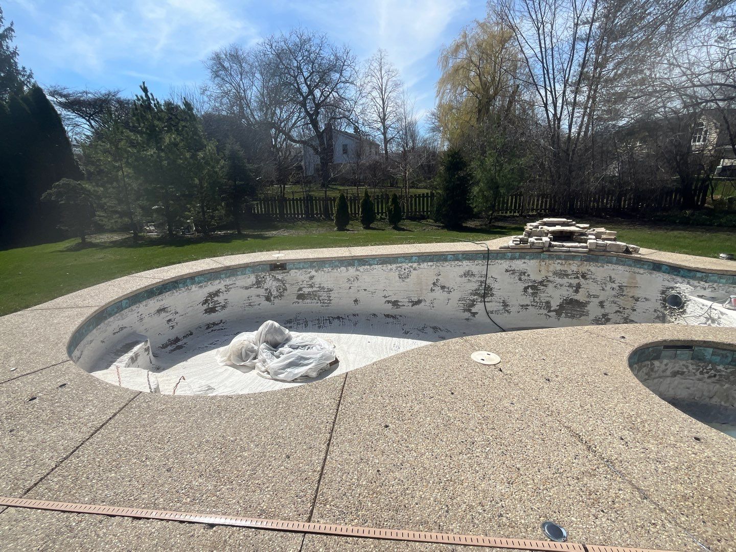 Aggregate Clean and seal using low gloss sealer by Northern Power Washing LLC.