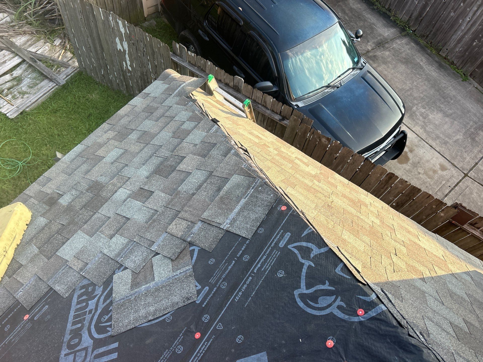 Residential Roofing Installation using Owen's Corning Duration (Lifetime) Shingles by Roof Repair Company